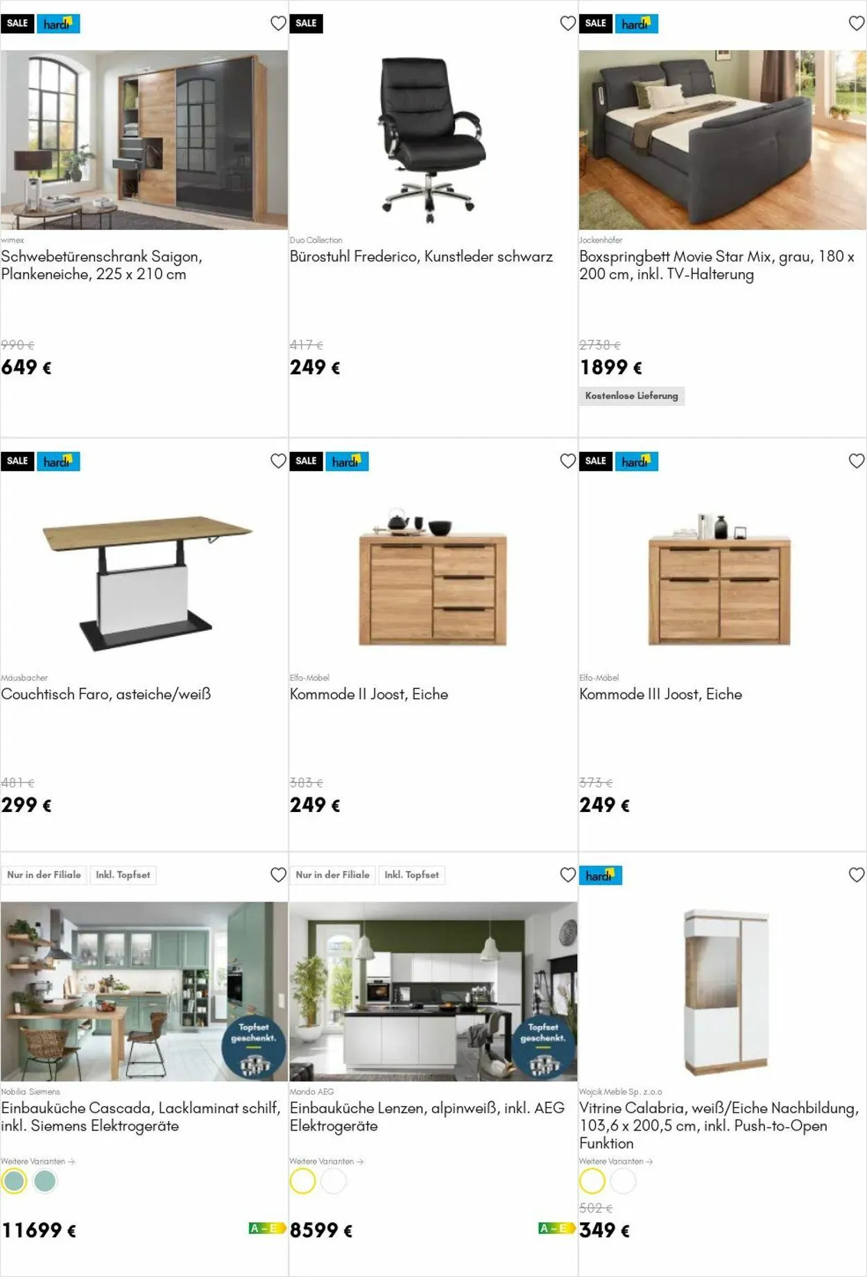 HARDECK Aktueller Prospekt von 17. November bis 26. November 2025 - Prospekt seite 31