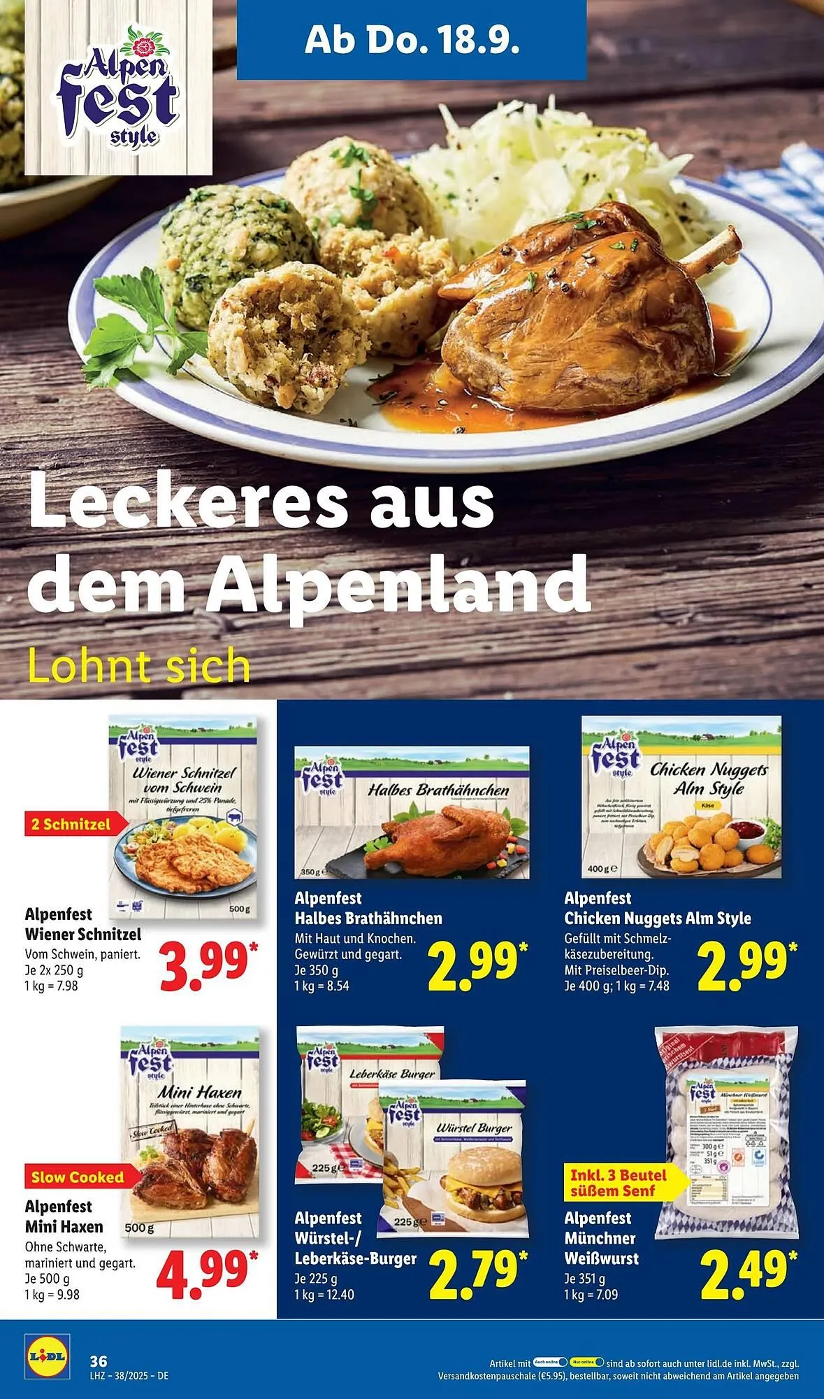 Lidl Prospekt von 15. September bis 21. September 2025 - Prospekt seite 52