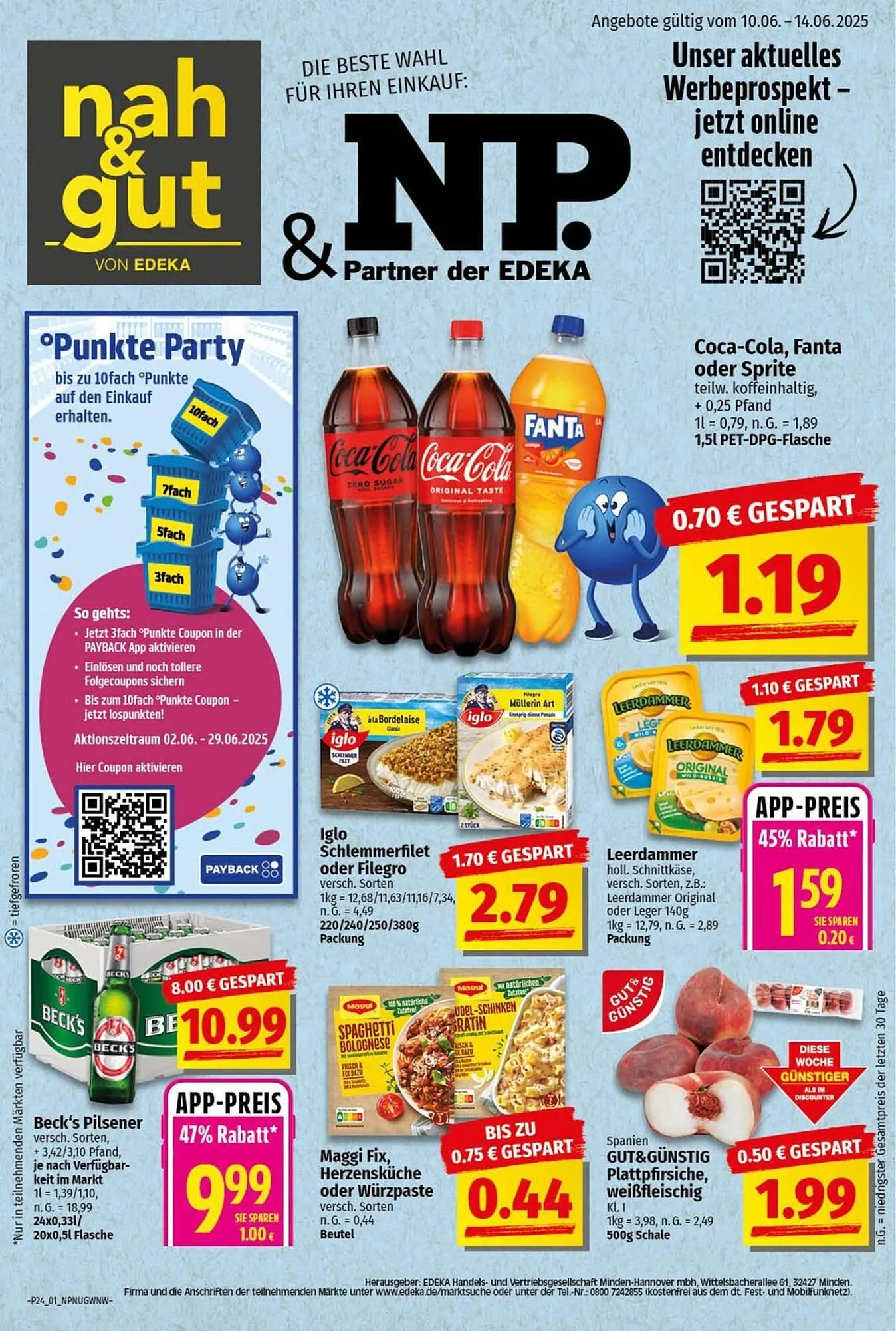 nah & gut Prospekt von 7. Juni bis 14. Juni 2025 - Prospekt seite 1