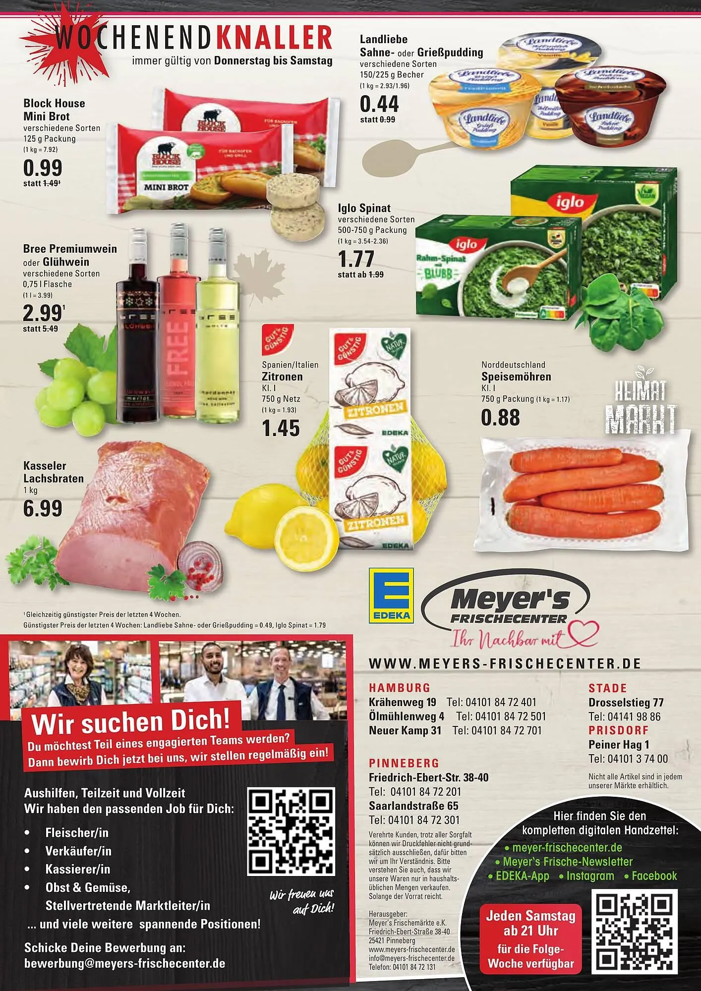 Meyer's Frischemarkt Prospekt von 19. Januar bis 24. Januar 2026 - Prospekt seite 16
