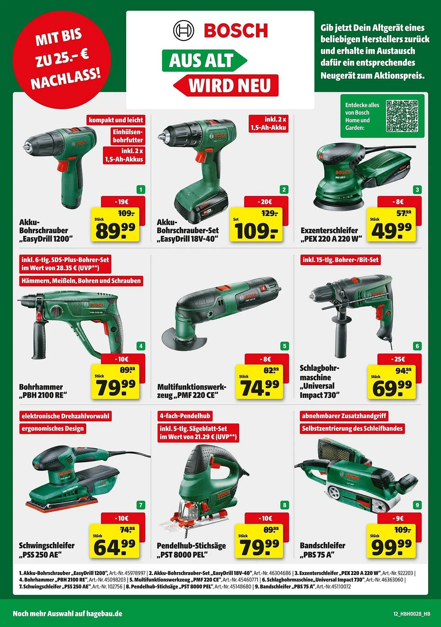 Hagebau Prospekt von 5. Juli bis 13. Juli 2025 - Prospekt seite 12