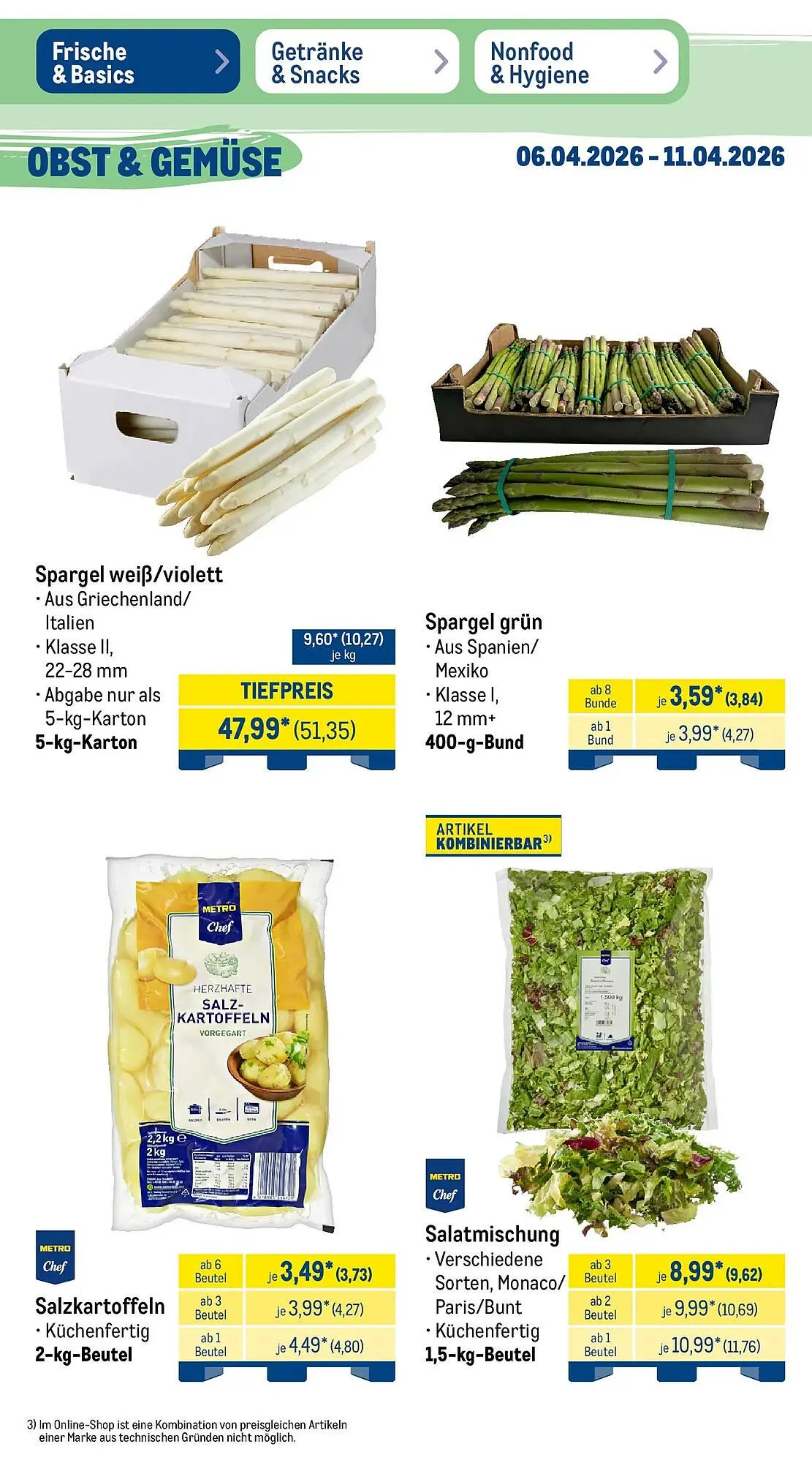 METRO Prospekt von 5. April bis 11. April 2026 - Prospekt seite 12