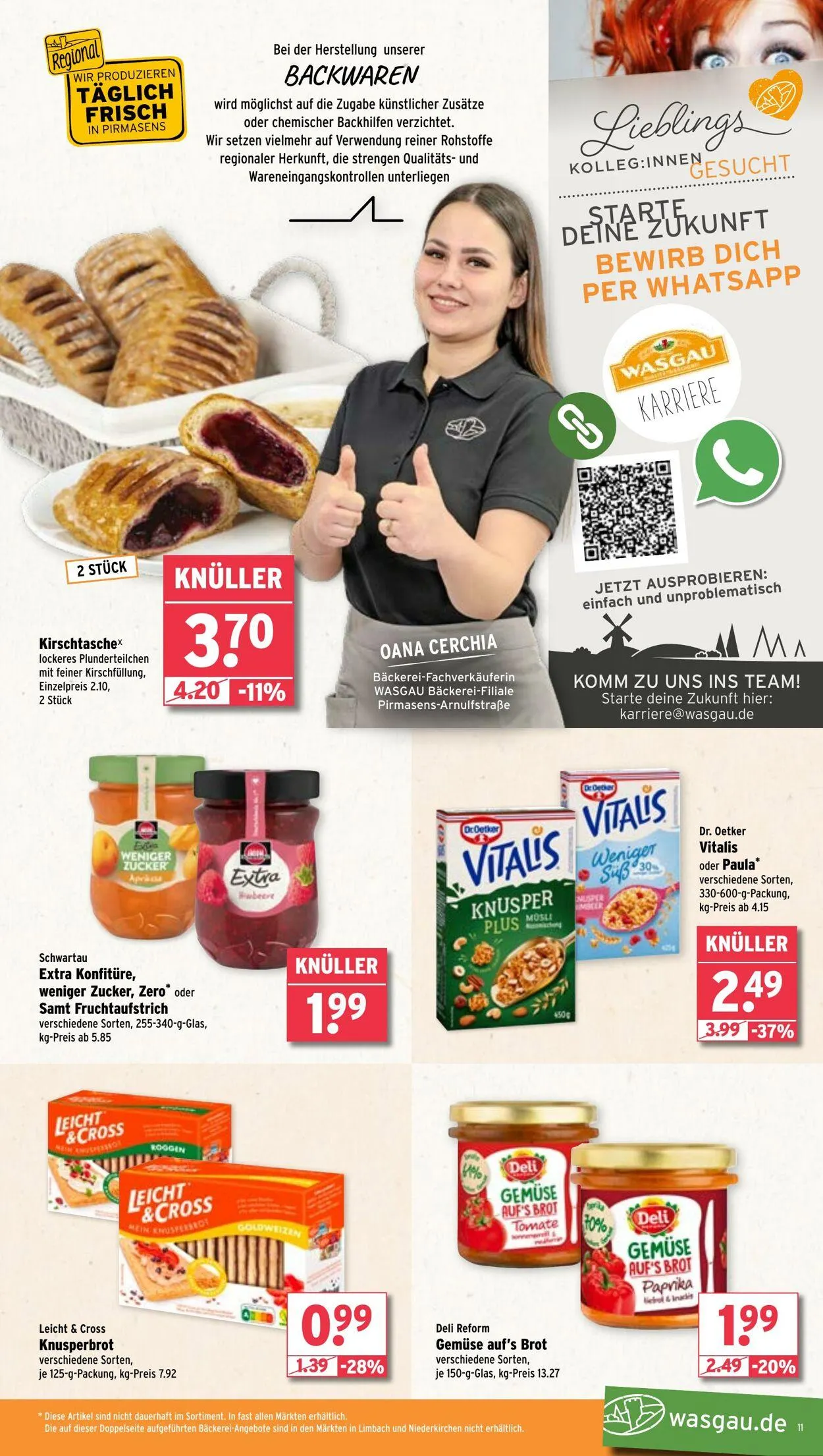 WASGAU Aktueller Prospekt von 24. August bis 7. September 2025 - Prospekt seite 11