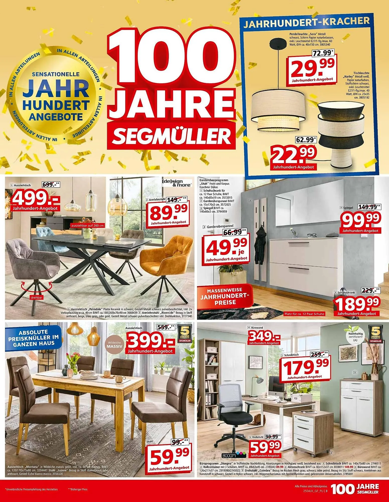 Segmüller Prospekt von 5. April bis 19. April 2025 - Prospekt seite 3