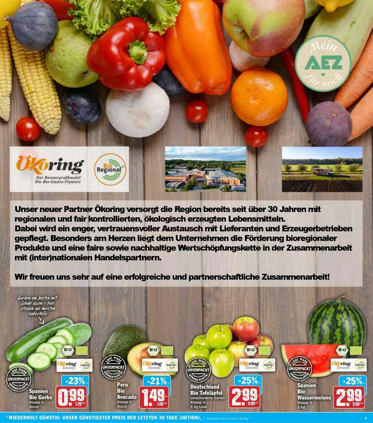 AEZ Aktueller Prospekt von 2. Juni bis 7. Juni 2025 - Prospekt seite 3