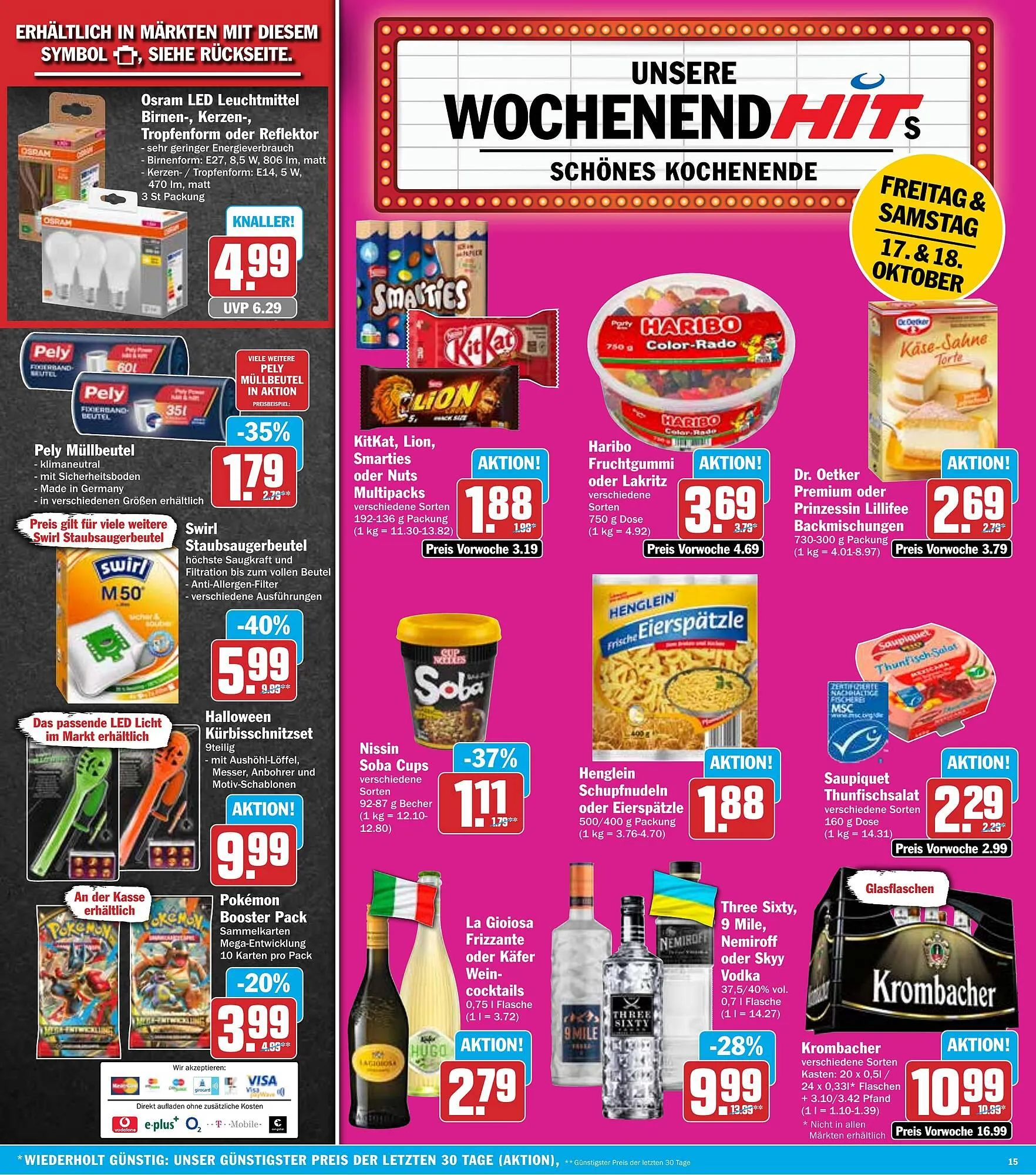 HIT Prospekt von 13. Oktober bis 20. Oktober 2025 - Prospekt seite 15