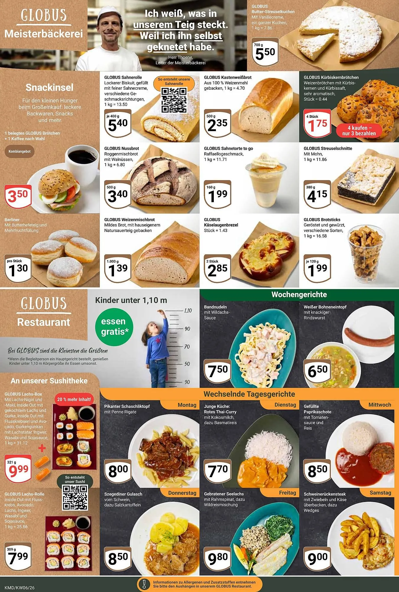 Globus Prospekt von 2. Februar bis 7. Februar 2026 - Prospekt seite 6