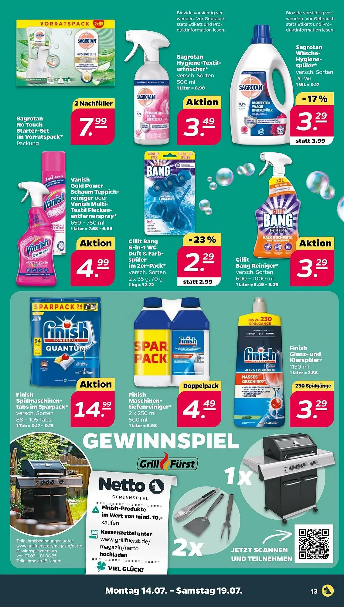 NETTO Prospekt von 14. Juli bis 19. Juli 2025 - Prospekt seite 15
