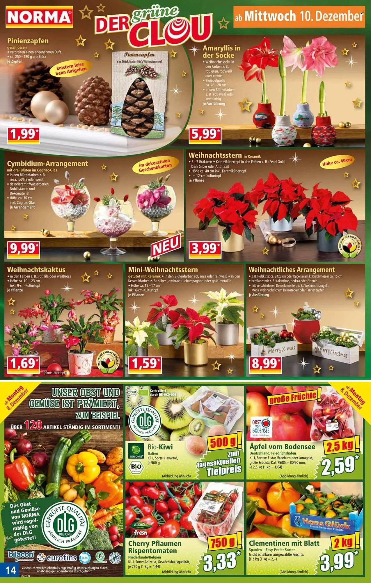 Norma Prospekt von 8. Dezember bis 14. Dezember 2025 - Prospekt seite 14