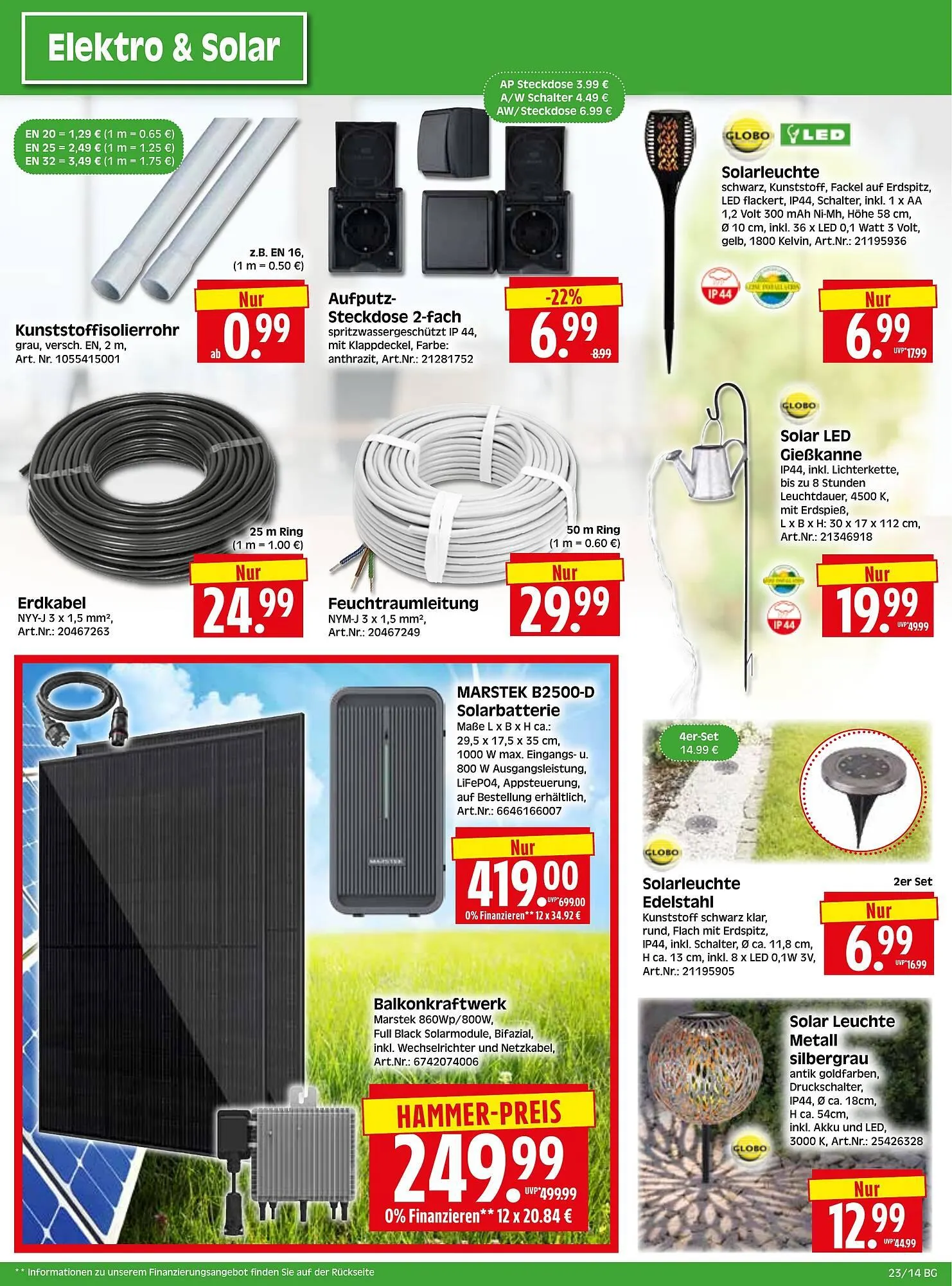 Herkules Baumarkt Prospekt von 2. Juni bis 7. Juni 2025 - Prospekt seite 14