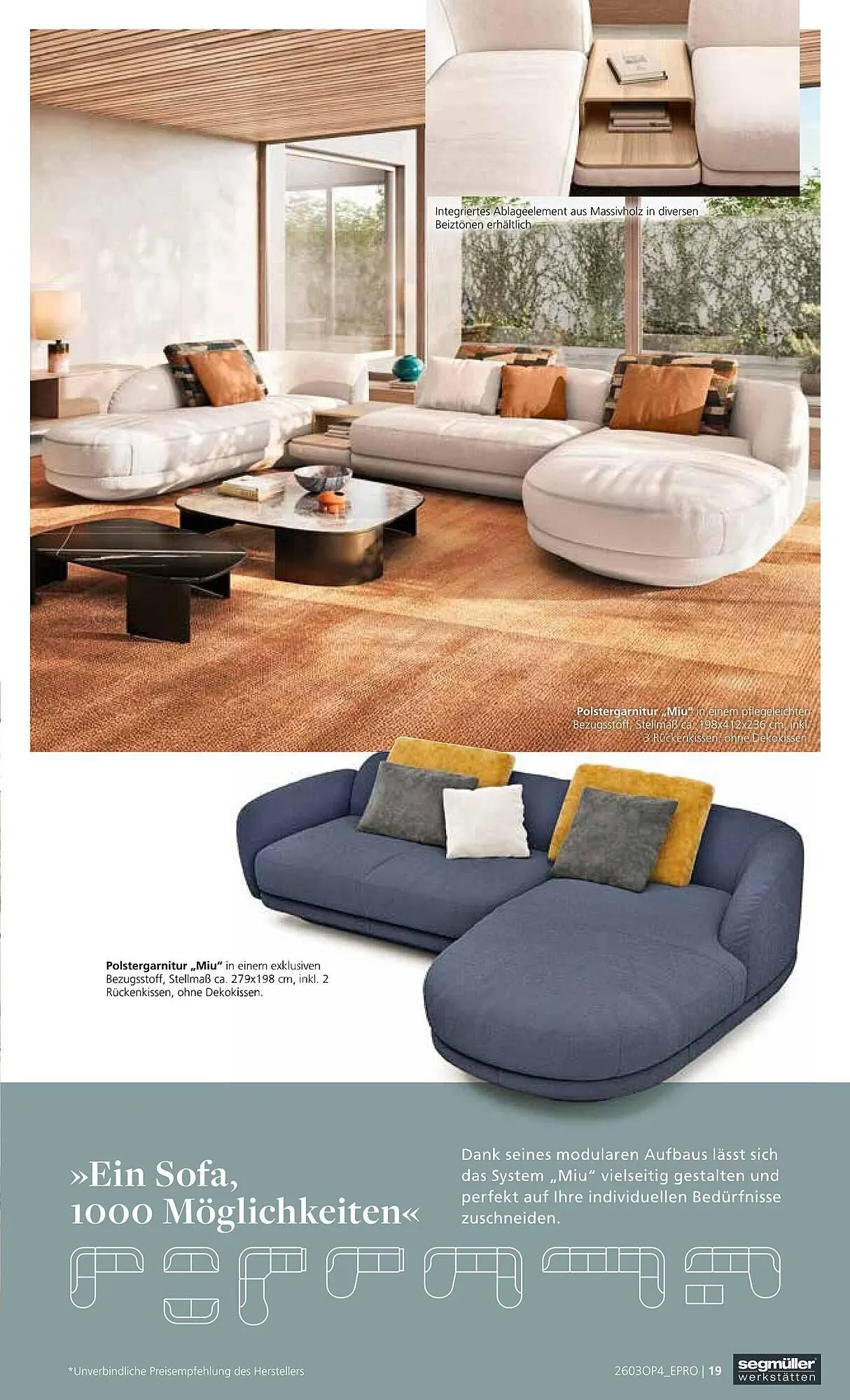 Segmüller Prospekt von 1. März bis 30. April 2026 - Prospekt seite 19