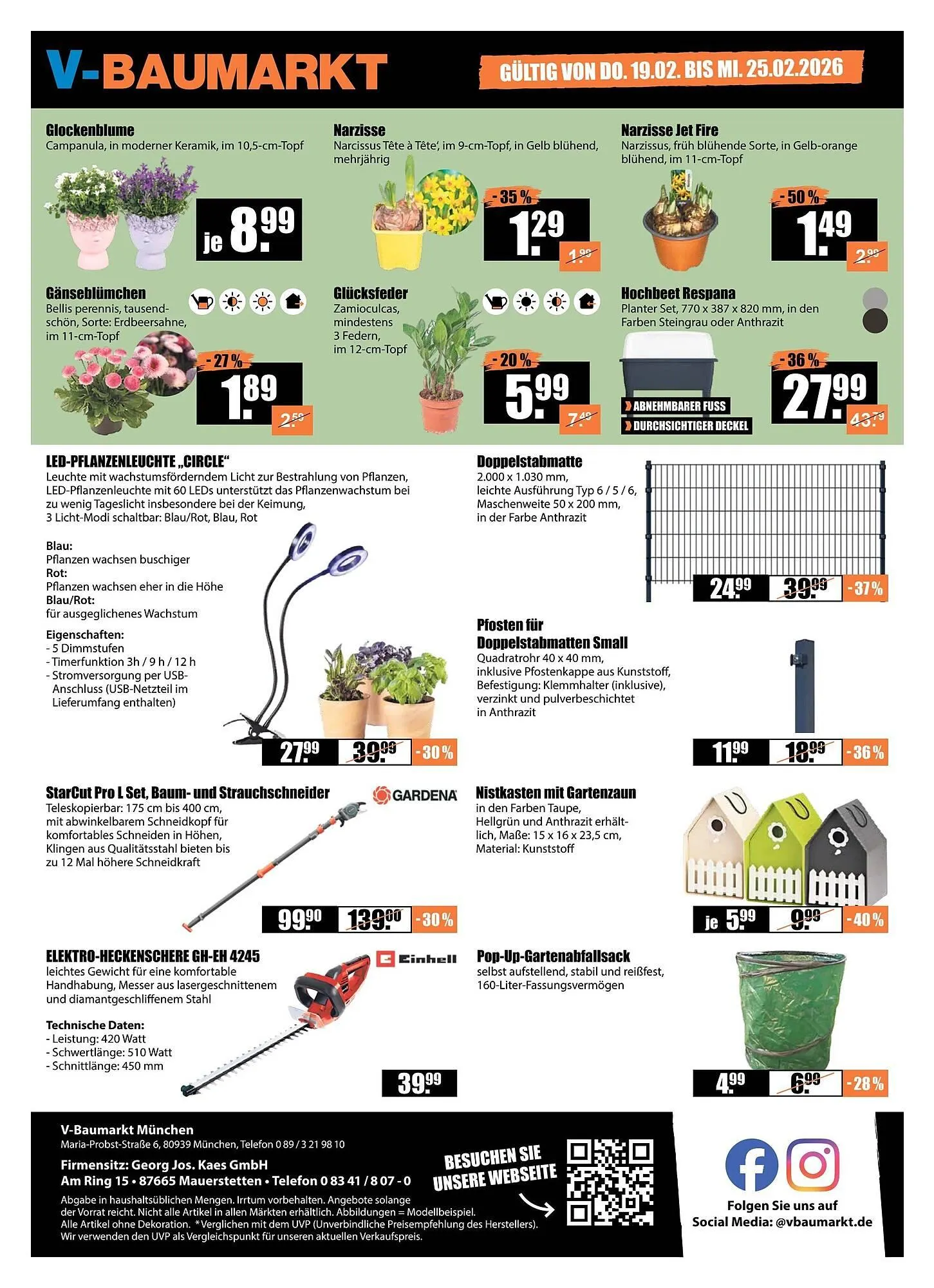 V Baumarkt Prospekt von 19. Februar bis 26. Februar 2026 - Prospekt seite 4