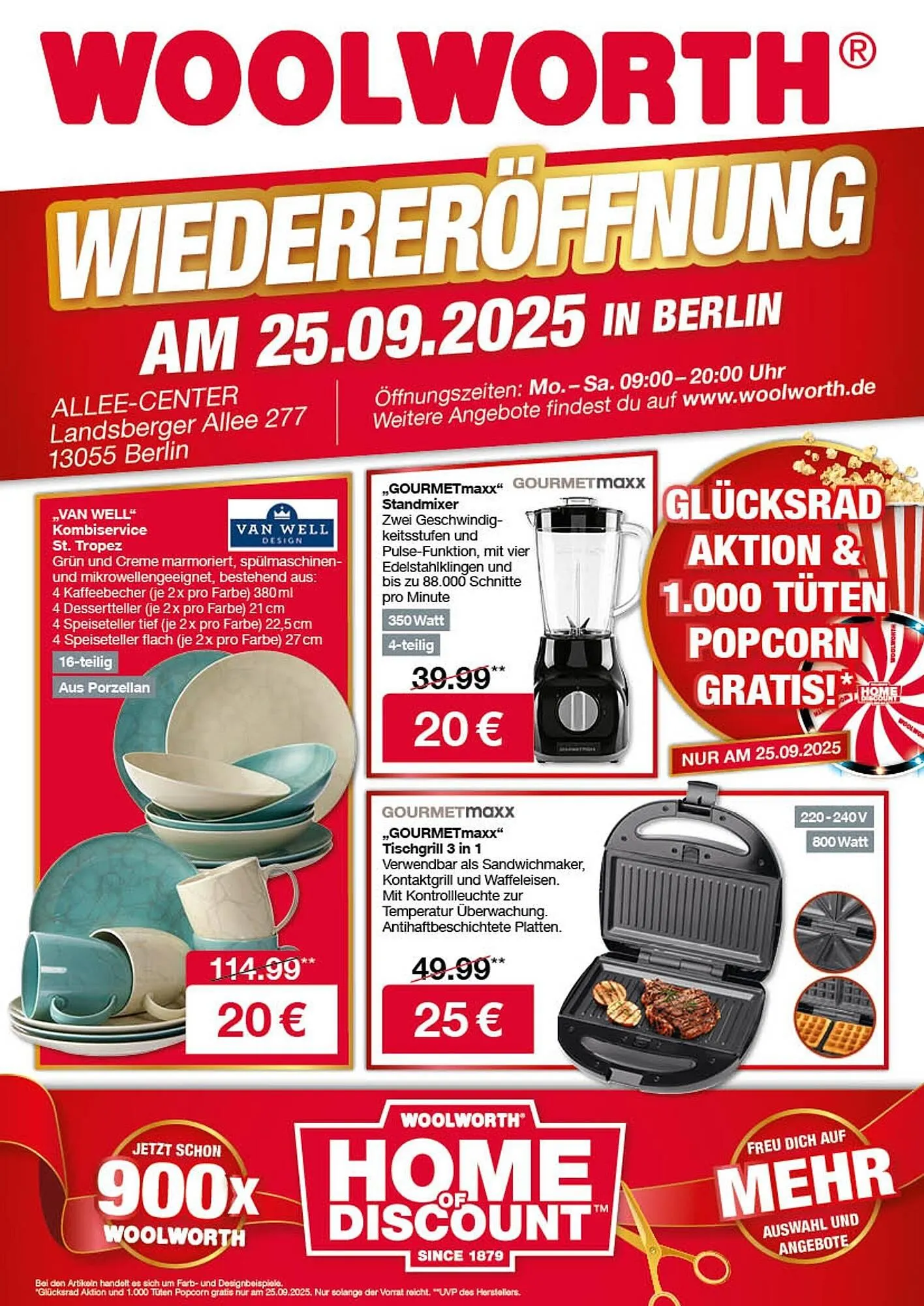 Woolworth Prospekt von 25. September bis 25. September 2025 - Prospekt seite 1