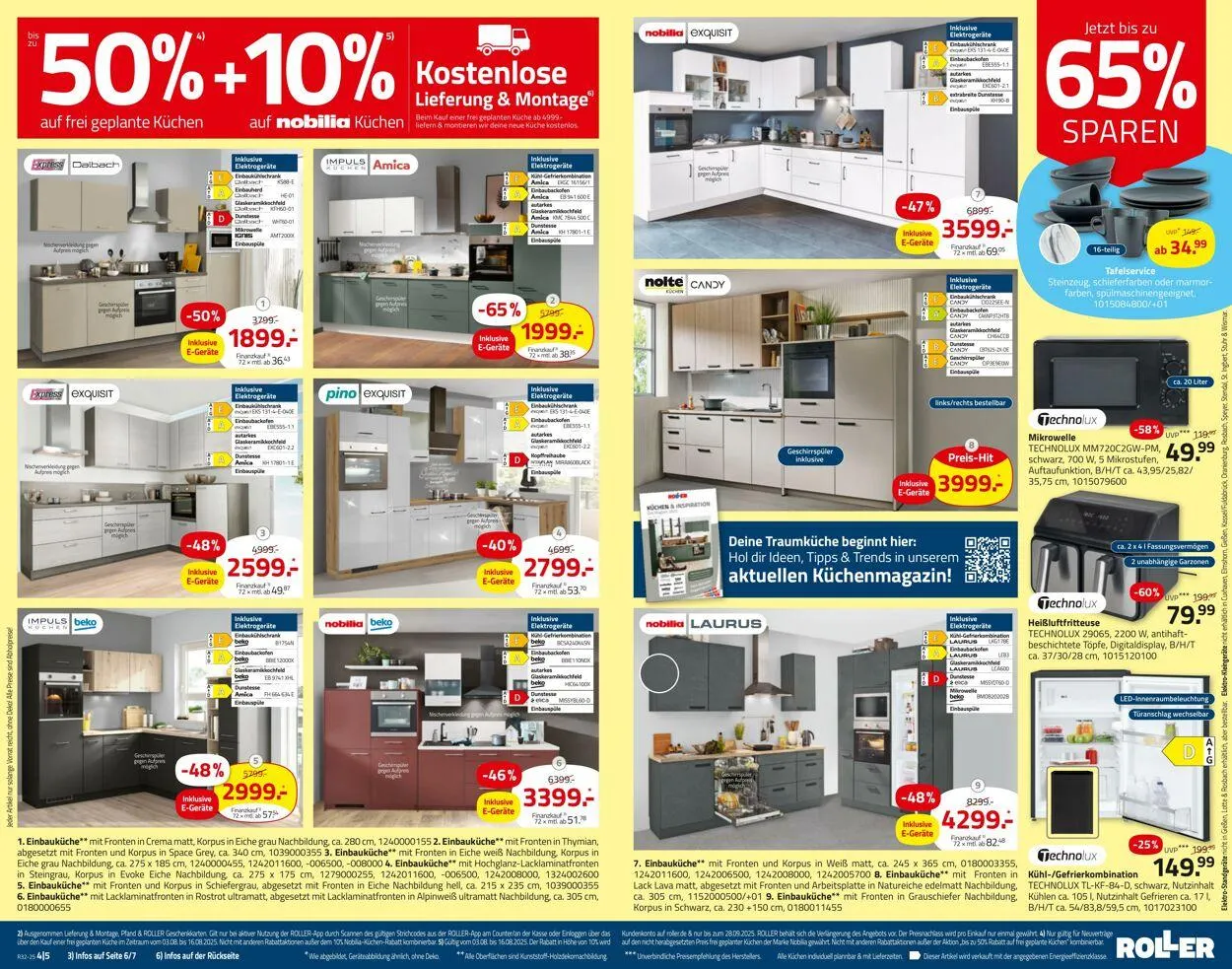 Roller Aktueller Prospekt von 3. August bis 16. August 2025 - Prospekt seite 7