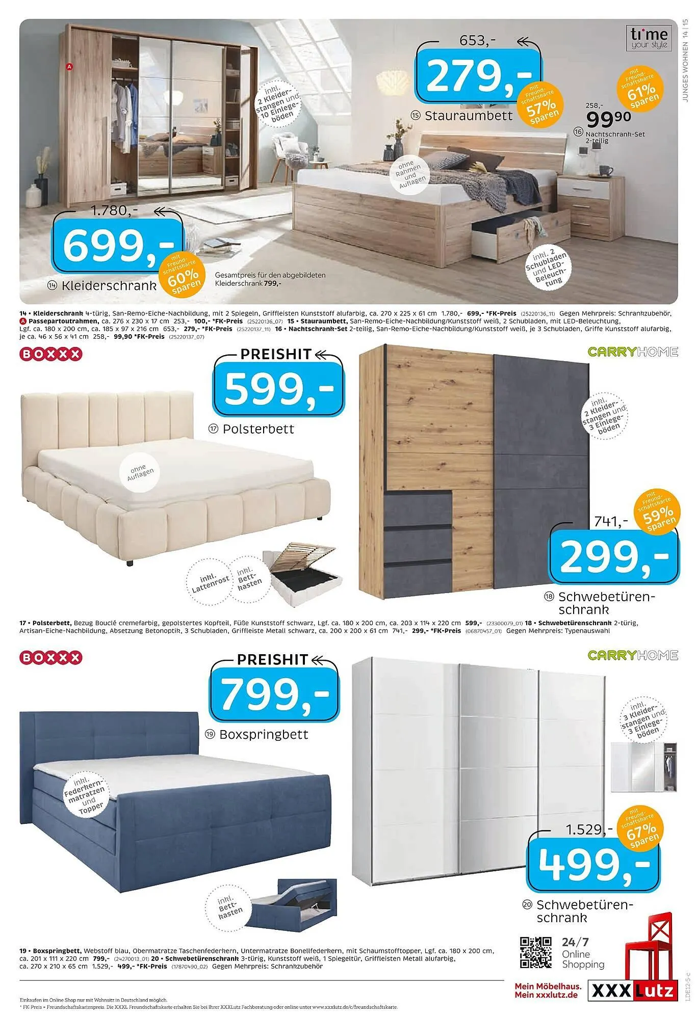 XXXLutz Prospekt von 20. Dezember bis 4. Januar 2026 - Prospekt seite 29