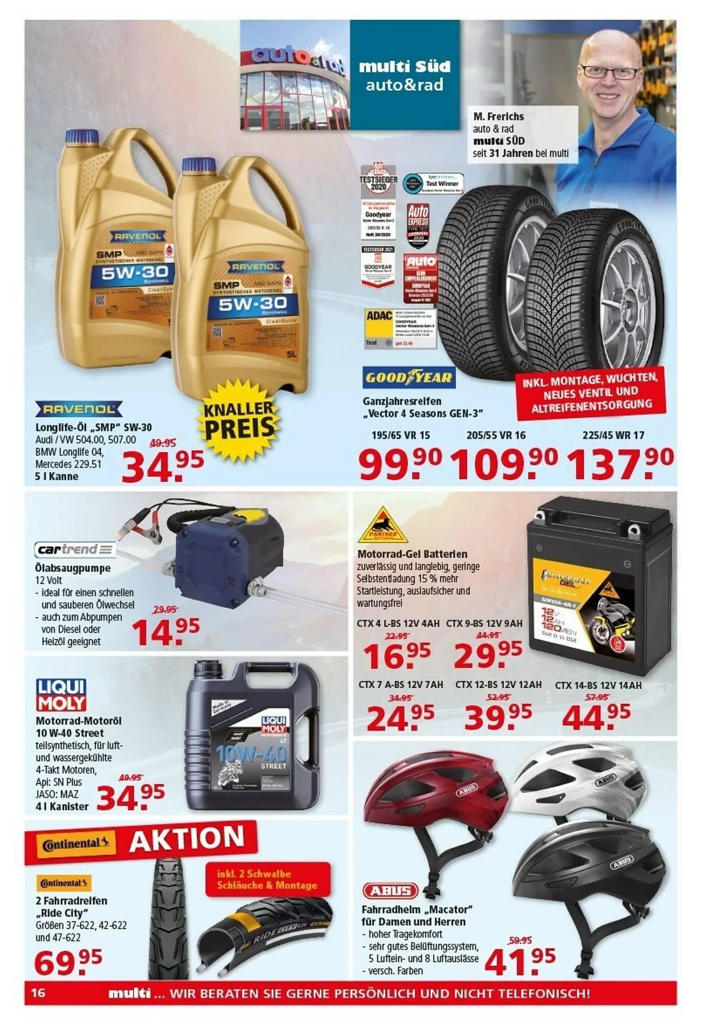 Multi Markt Prospekt von 16. März bis 21. März 2026 - Prospekt seite 16