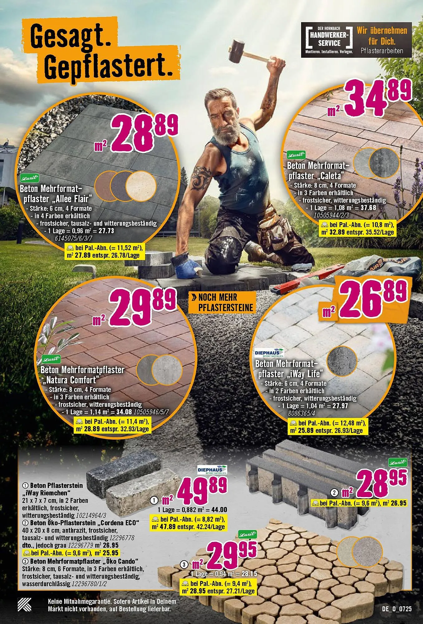 Hornbach Prospekt von 24. Juni bis 22. Juli 2025 - Prospekt seite 3