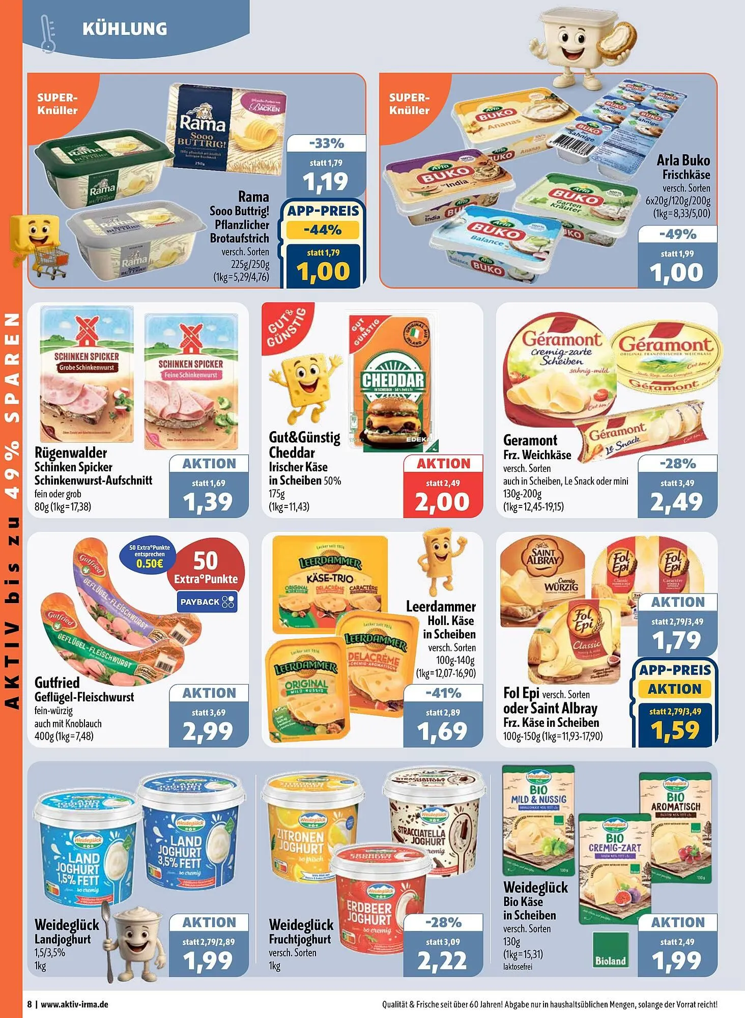Aktiv Irma Prospekt von 6. Oktober bis 11. Oktober 2025 - Prospekt seite 8