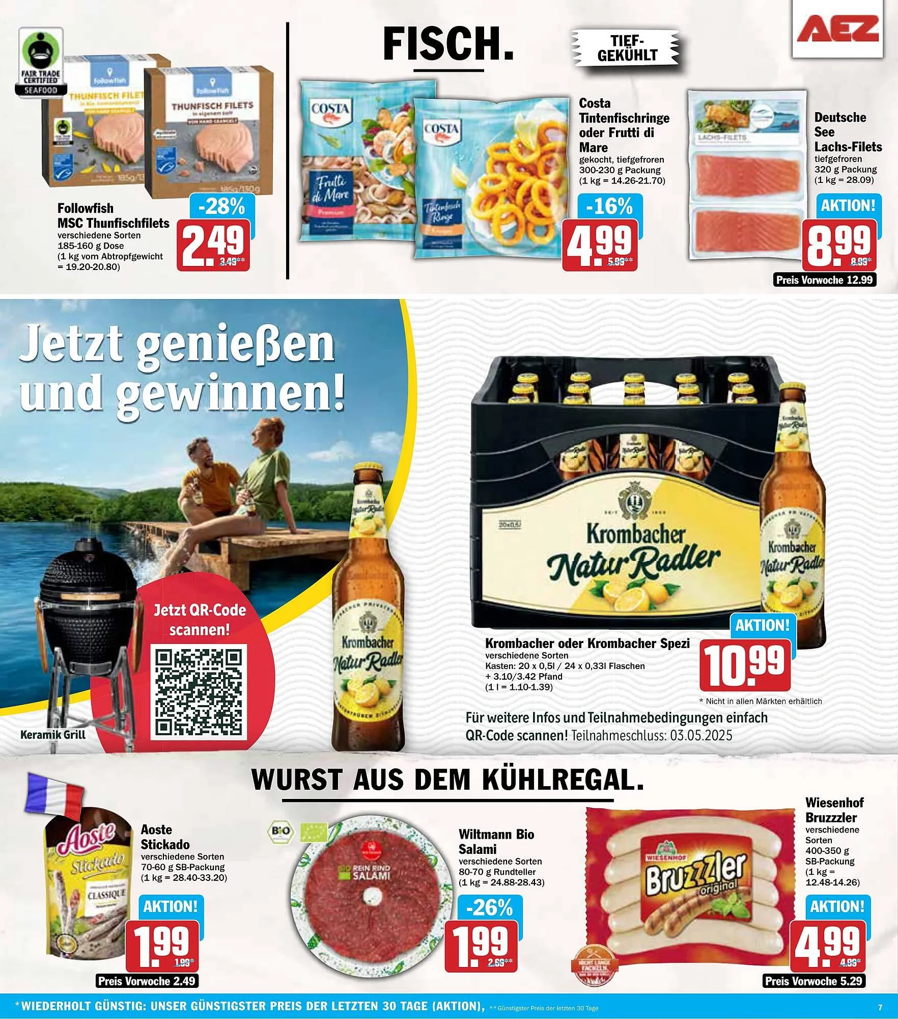 AEZ Prospekt von 21. April bis 26. April 2025 - Prospekt seite 7