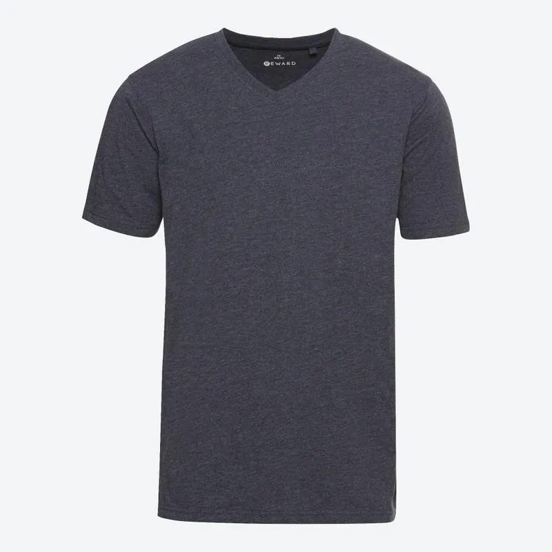 Herren-T-Shirt mit V-Ausschnitt