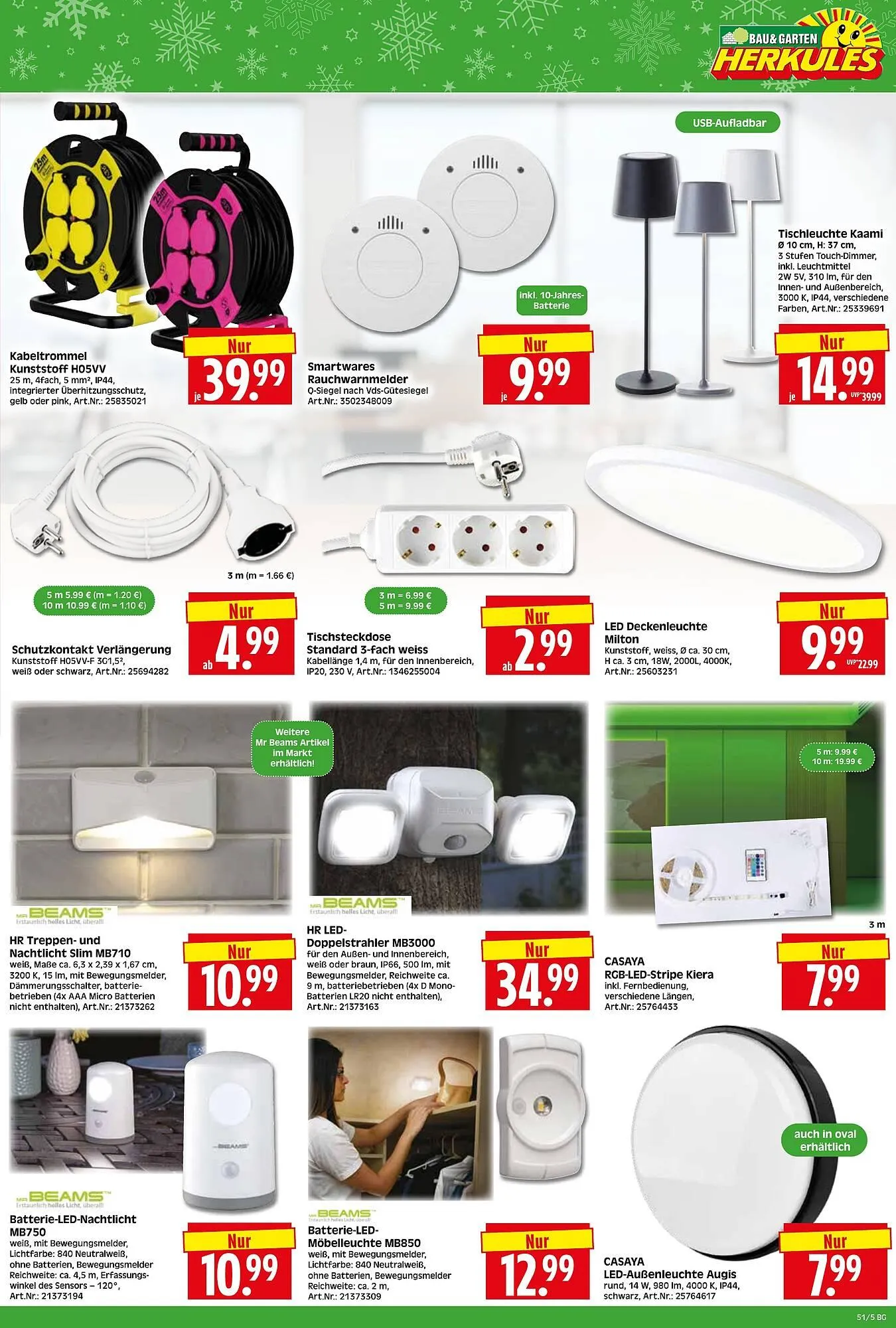 Herkules Baumarkt Prospekt von 15. Dezember bis 20. Dezember 2025 - Prospekt seite 5