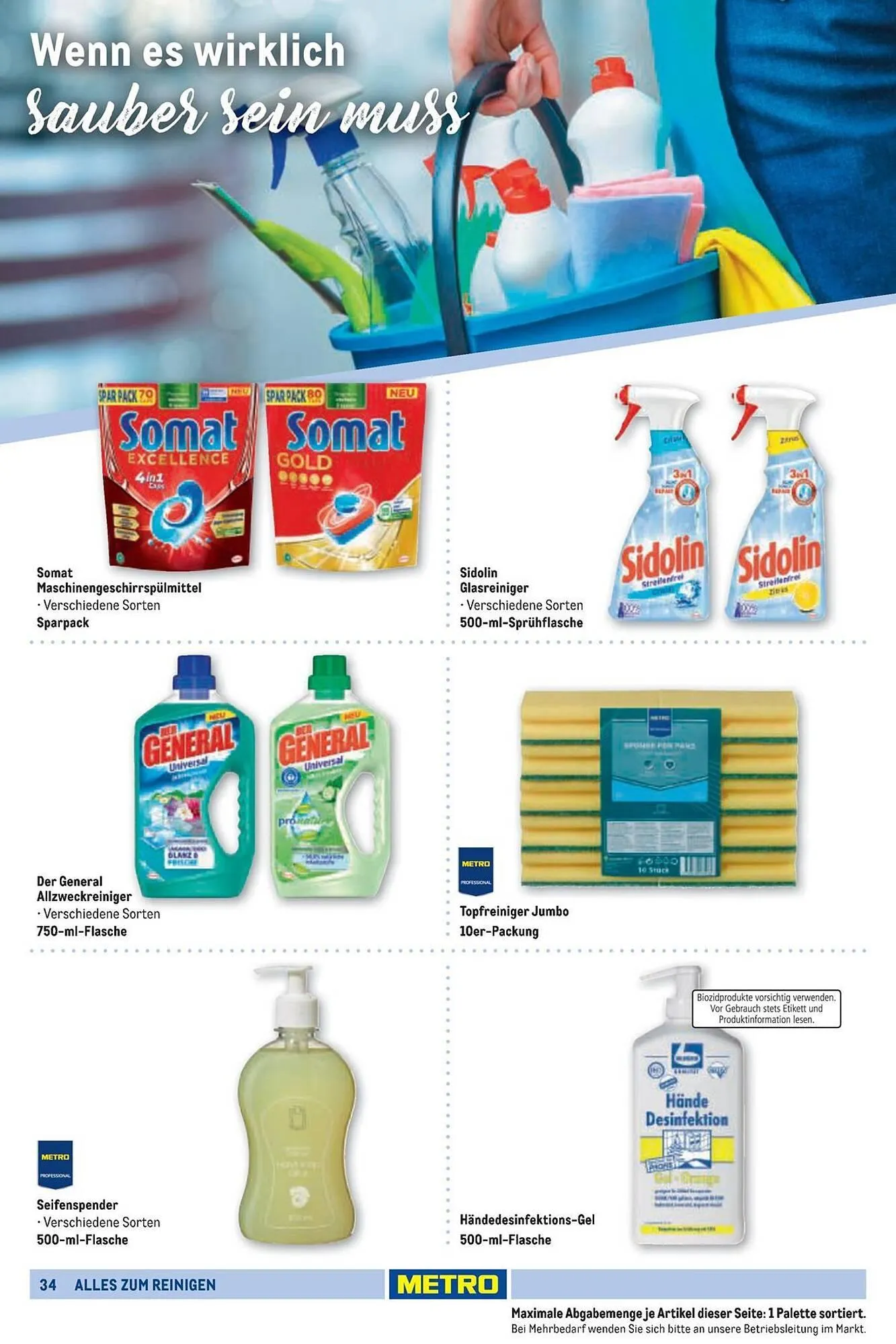 METRO Prospekt von 25. März bis 8. April 2026 - Prospekt seite 34