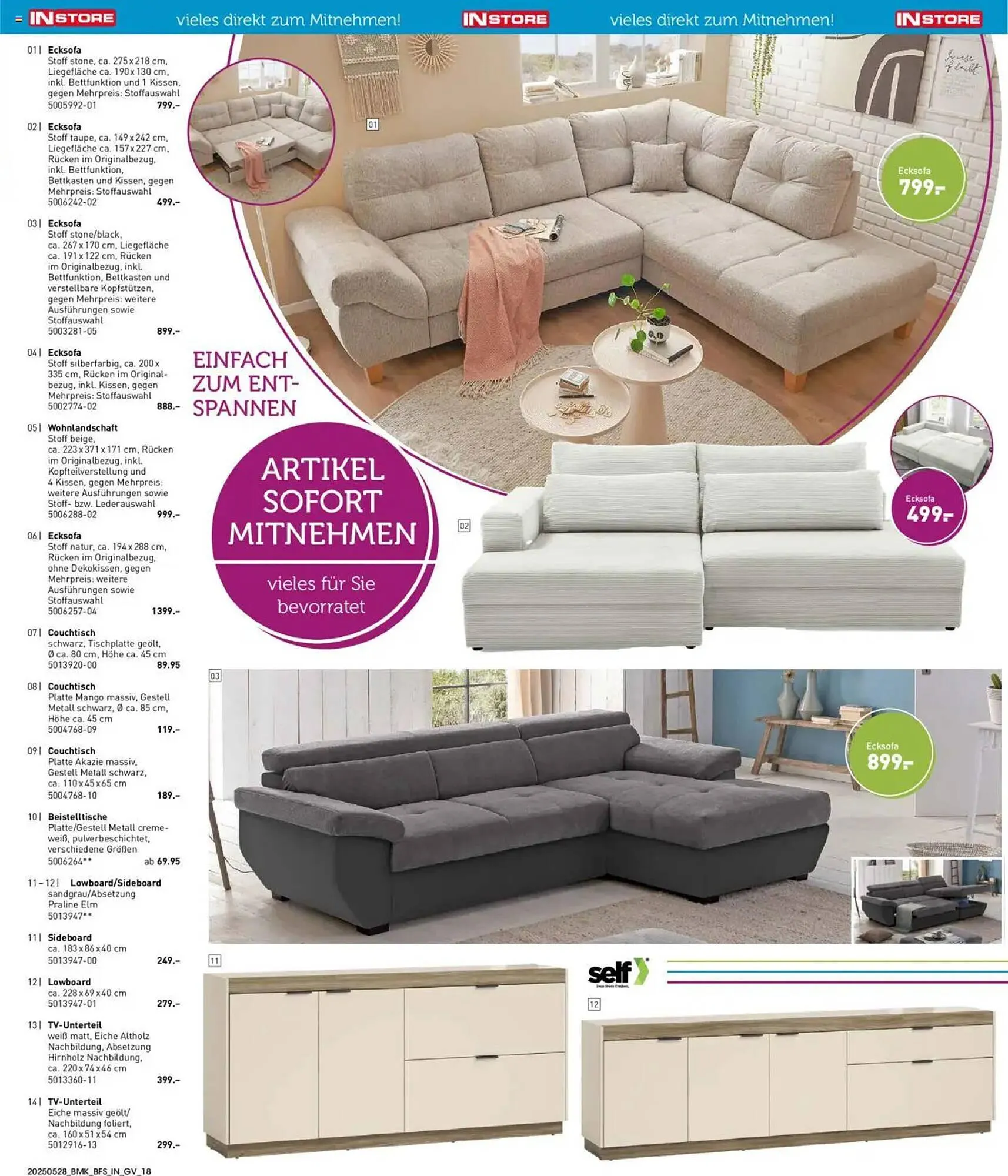 Möbel Martin Prospekt von 28. Mai bis 24. Juni 2025 - Prospekt seite 18