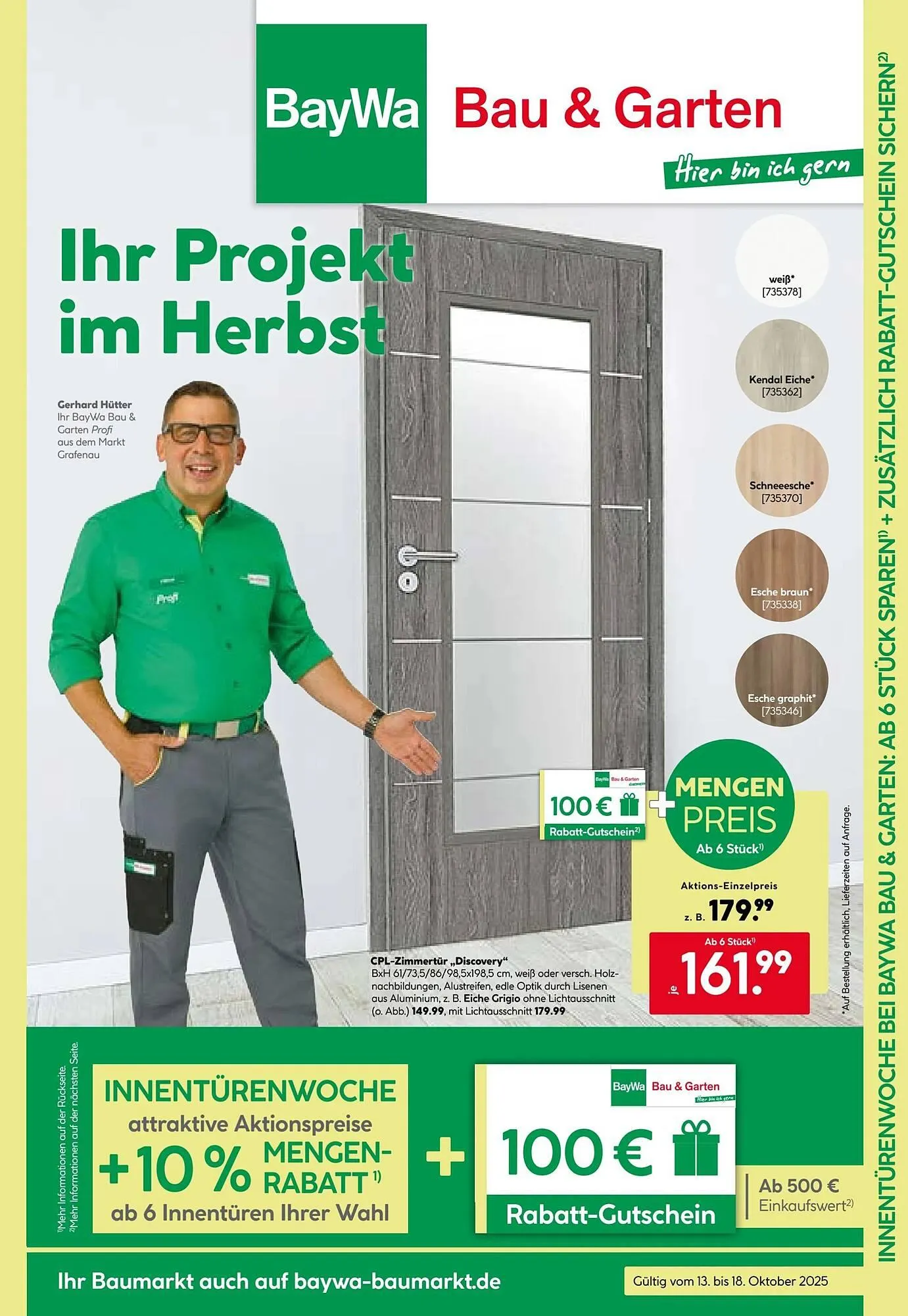 BayWa Prospekt von 13. Oktober bis 19. Oktober 2025 - Prospekt seite 9