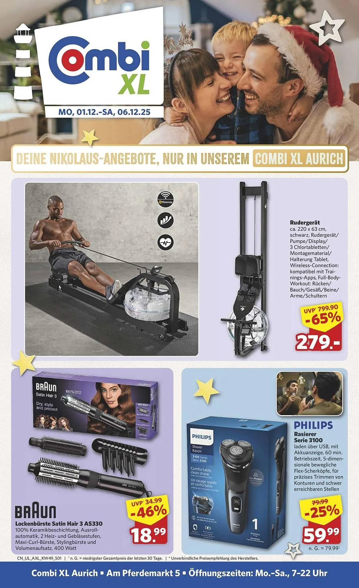 Combi Prospekt von 30. November bis 6. Dezember 2025 - Prospekt seite 1
