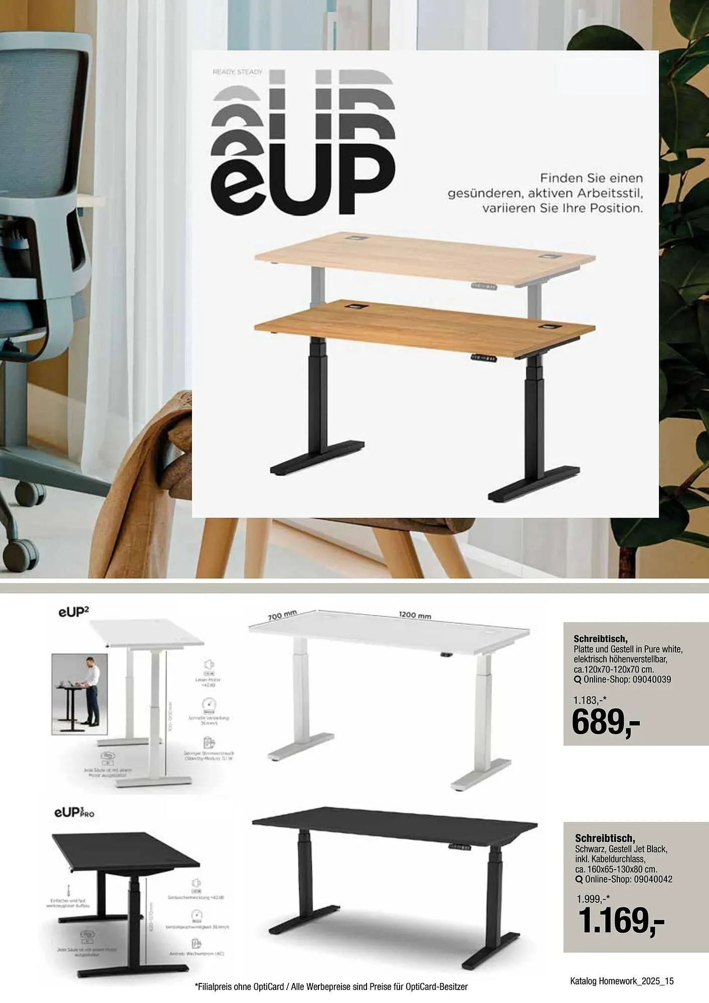 Opti Wohnwelt Prospekt von 26. Juni bis 1. August 2025 - Prospekt seite 15
