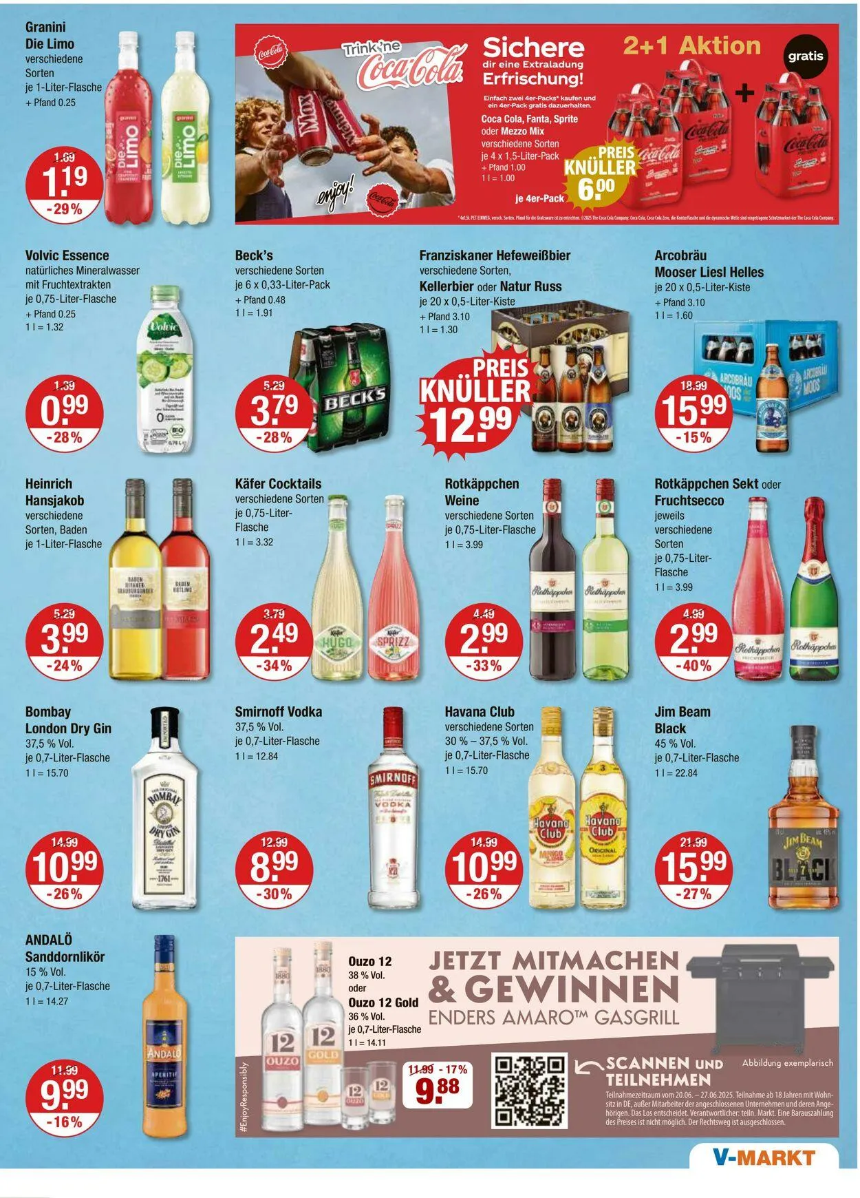 V-Markt Aktueller Prospekt von 20. Juni bis 25. Juni 2025 - Prospekt seite 9