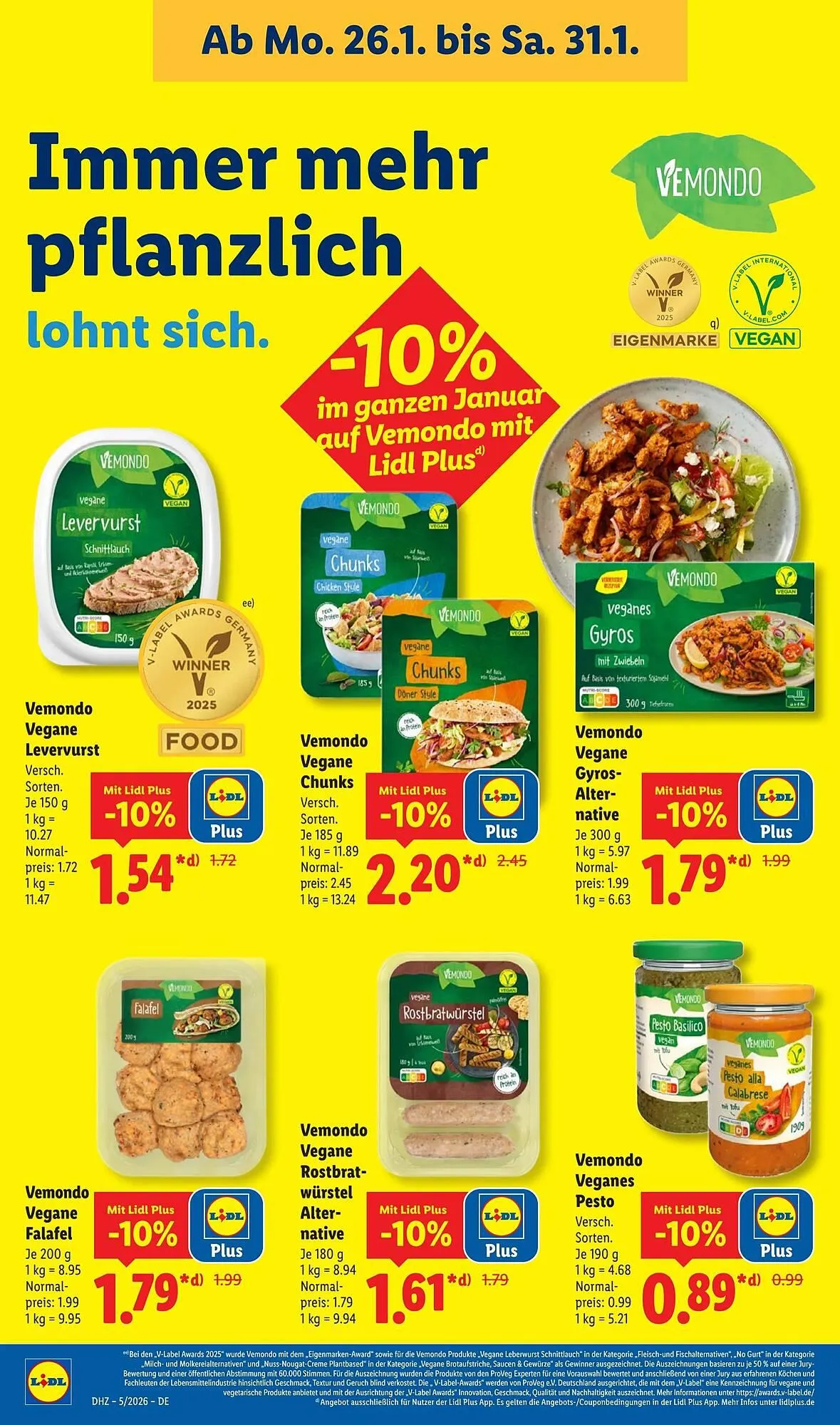 Lidl Prospekt von 26. Januar bis 1. Februar 2026 - Prospekt seite 18
