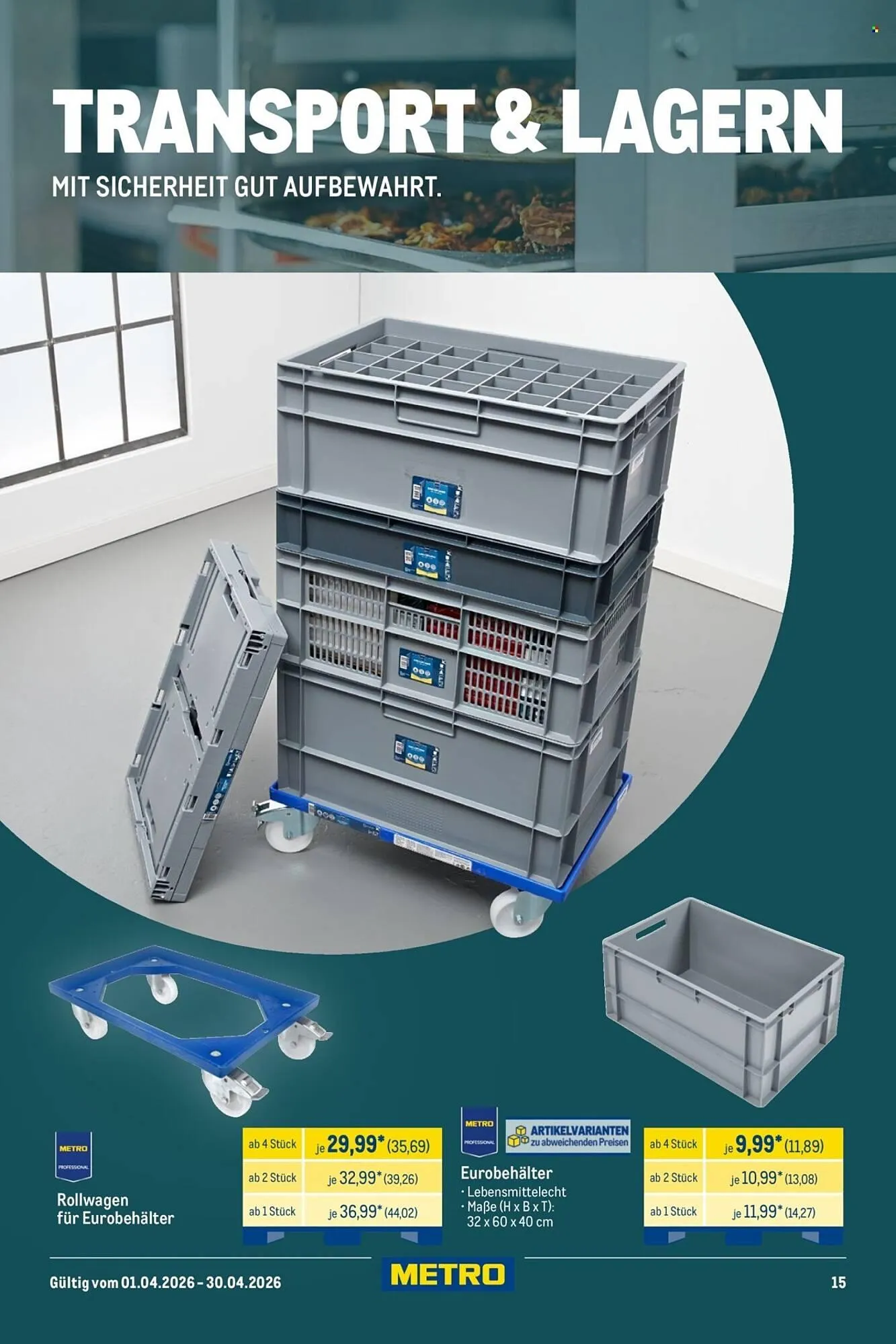 METRO Prospekt von 1. April bis 30. April 2026 - Prospekt seite 15