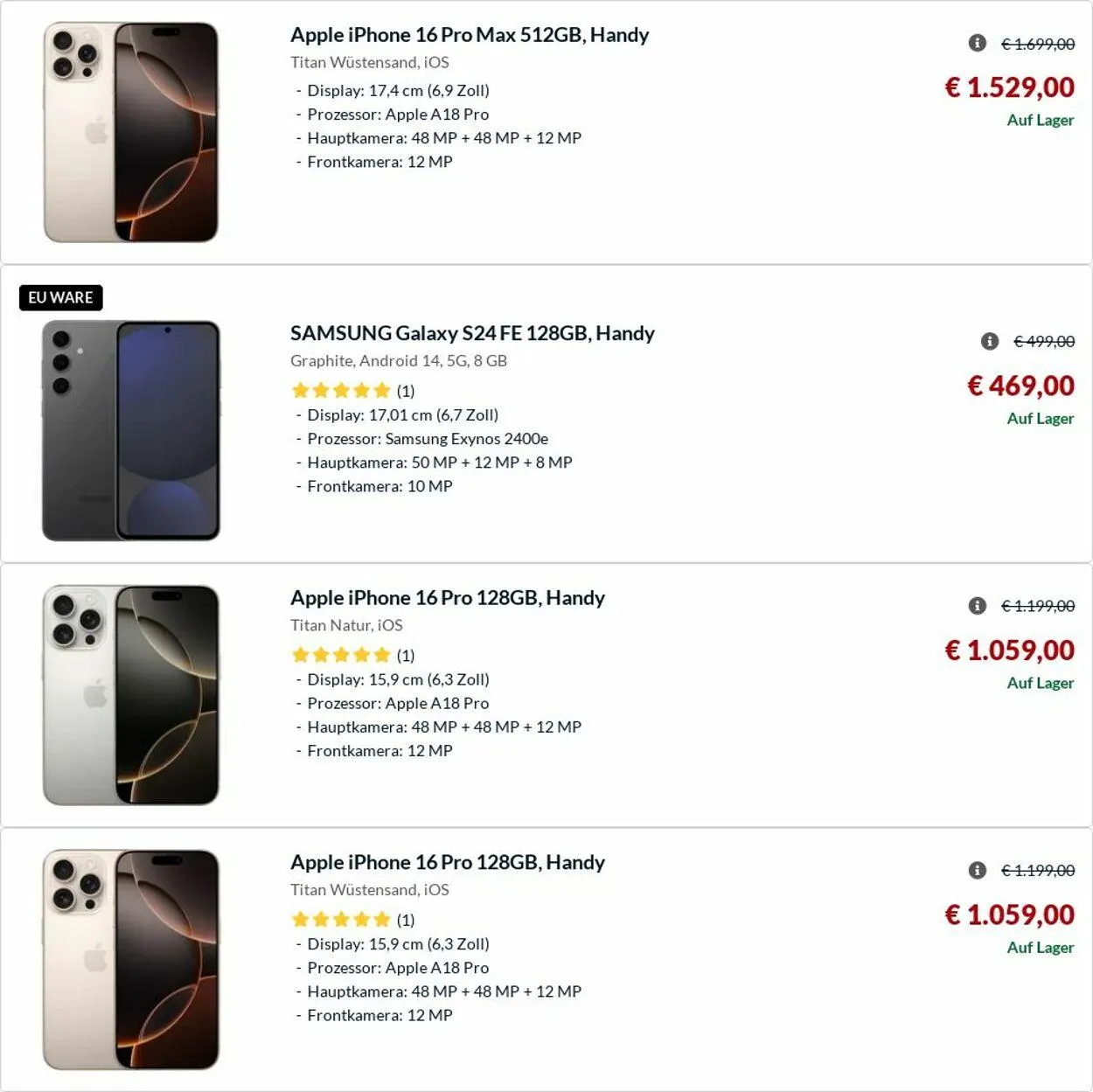 Alternate von 12. Mai bis 21. Mai 2025 - Prospekt seite 119