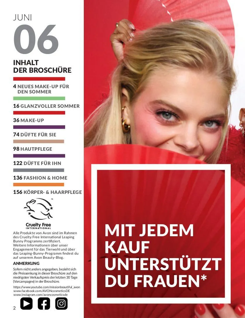 Avon Aktueller Prospekt von 4. Juni bis 18. Juni 2025 - Prospekt seite 2