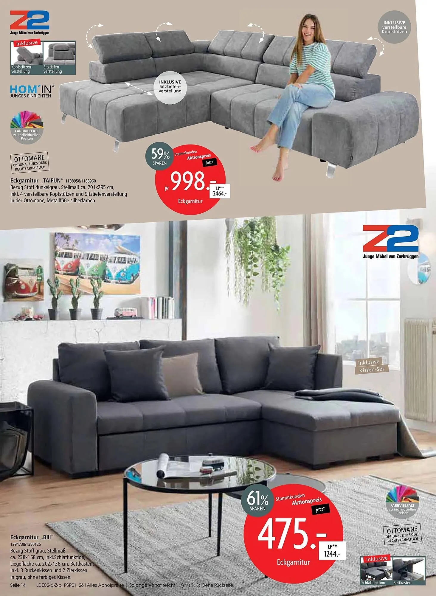 Zurbrüggen Prospekt von 20. Februar bis 28. März 2026 - Prospekt seite 14