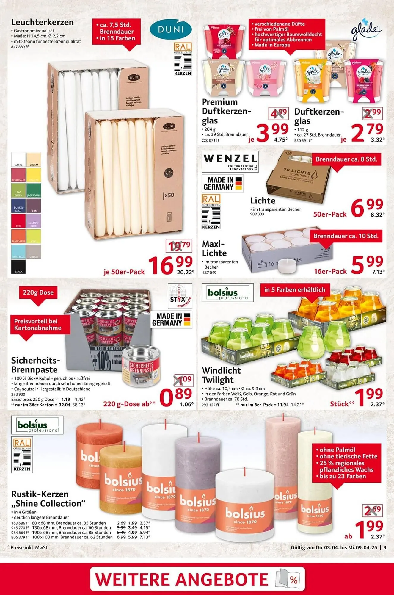 Selgros Prospekt von 3. April bis 10. April 2025 - Prospekt seite 9