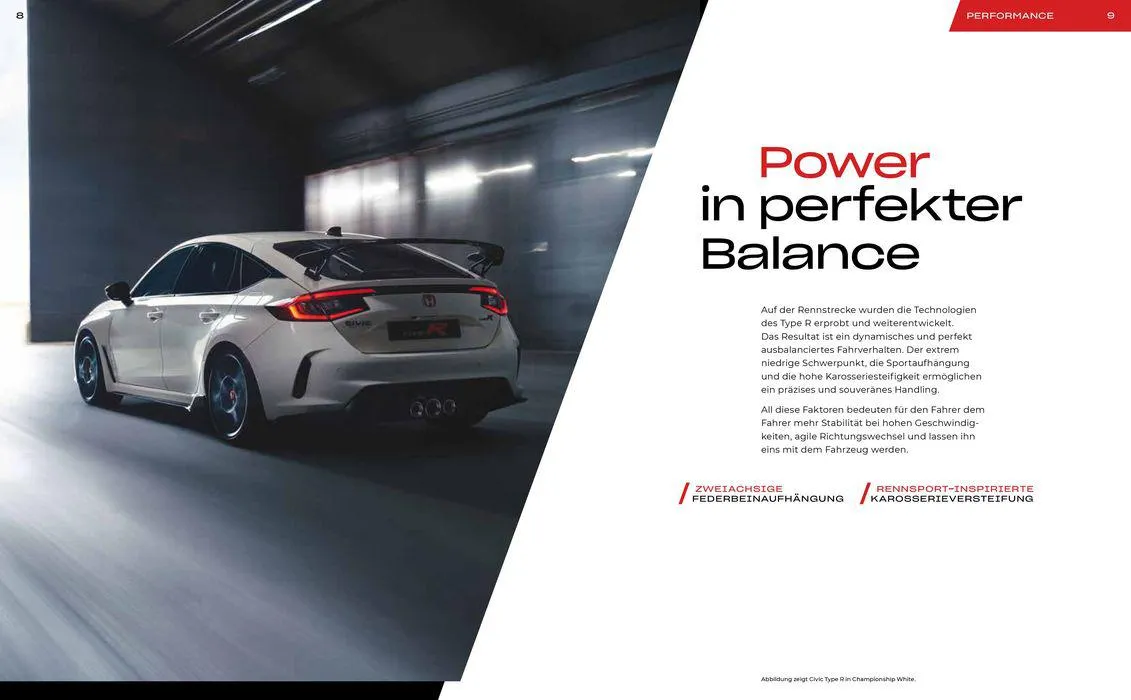 Honda CIVIC TYPE R BROSCHÜRE von 11. April bis 11. April 2025 - Prospekt seite 5