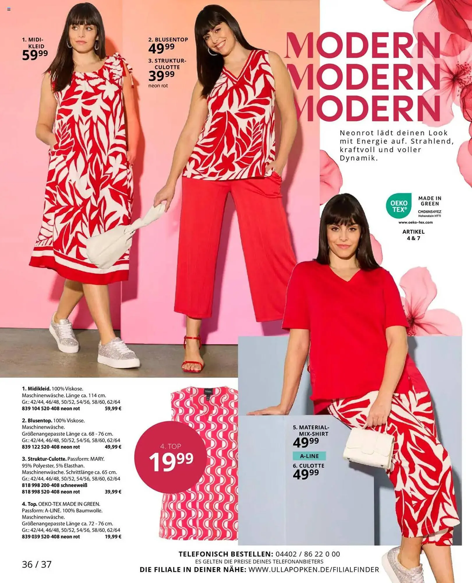 Ulla Popken Prospekt von 1. Juni bis 30. Juni 2025 - Prospekt seite 36