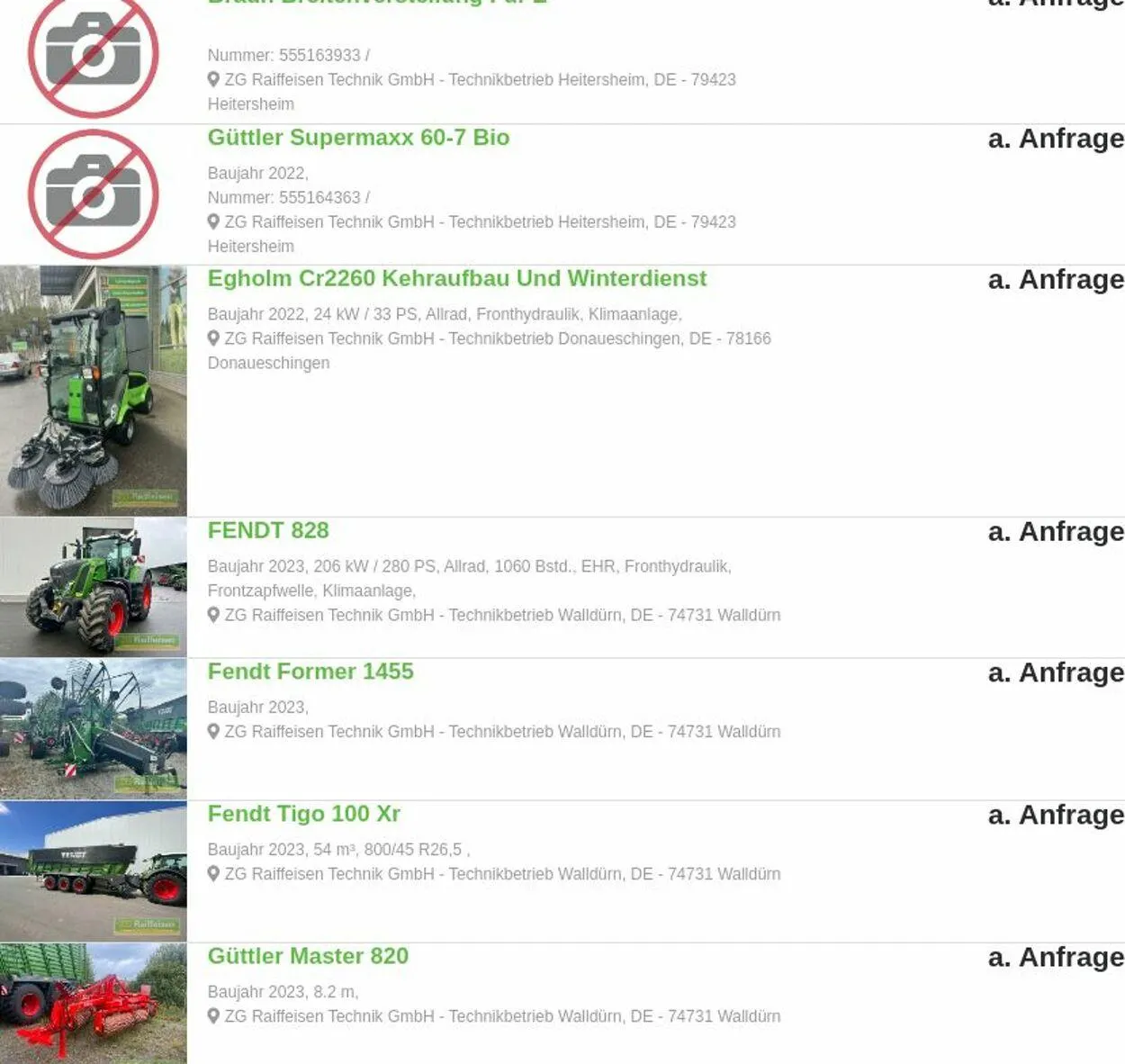 ZG Raiffeisen Aktueller Prospekt von 24. März bis 2. April 2025 - Prospekt seite 54