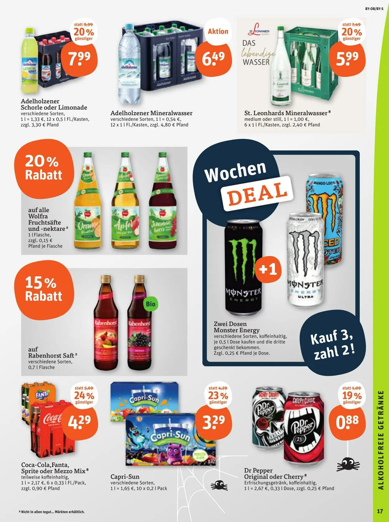 Tegut Aktueller Prospekt von 20. Oktober bis 26. Oktober 2025 - Prospekt seite 19