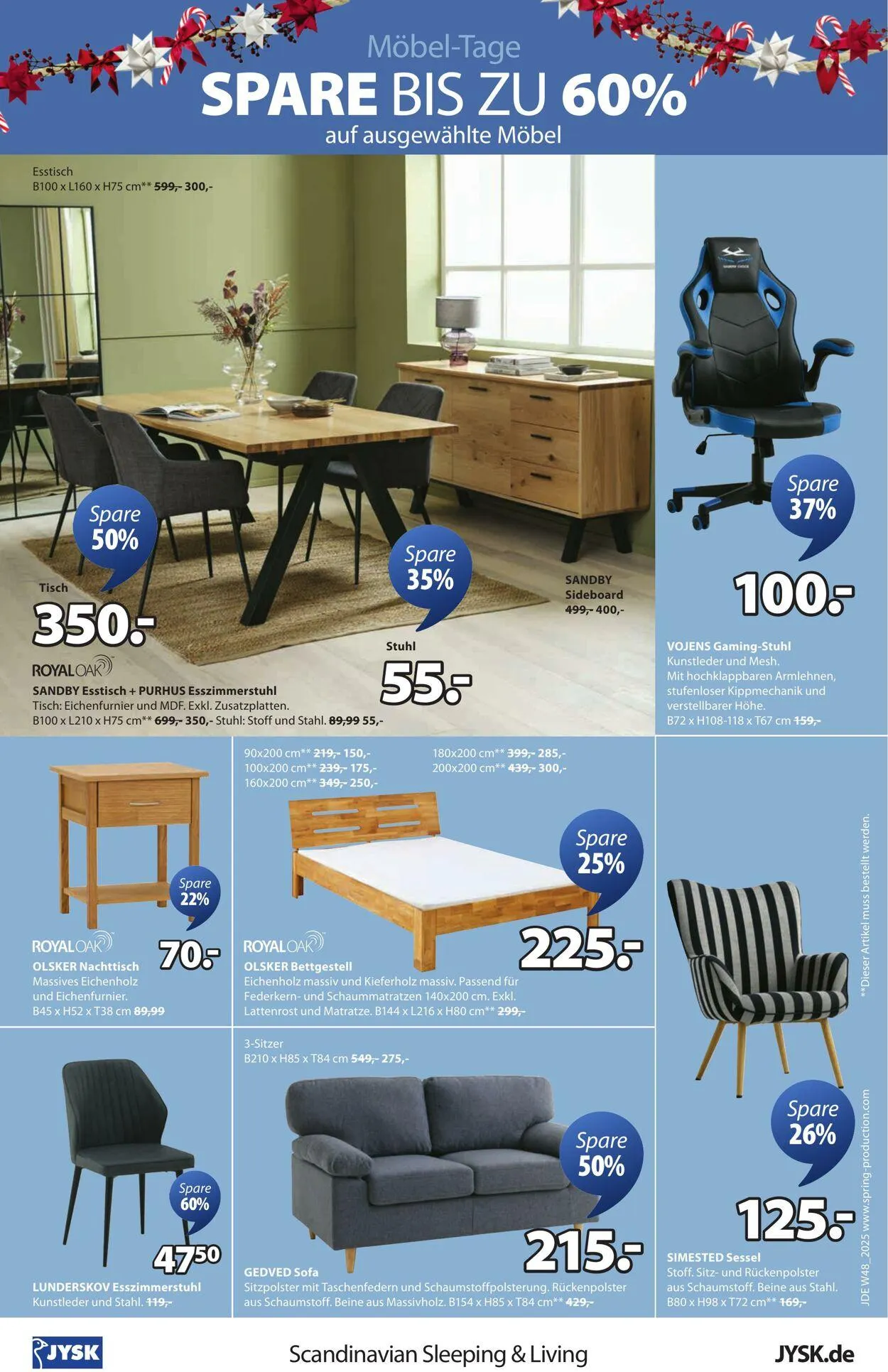 JYSK von 9. Dezember bis 23. Dezember 2025 - Prospekt seite 17