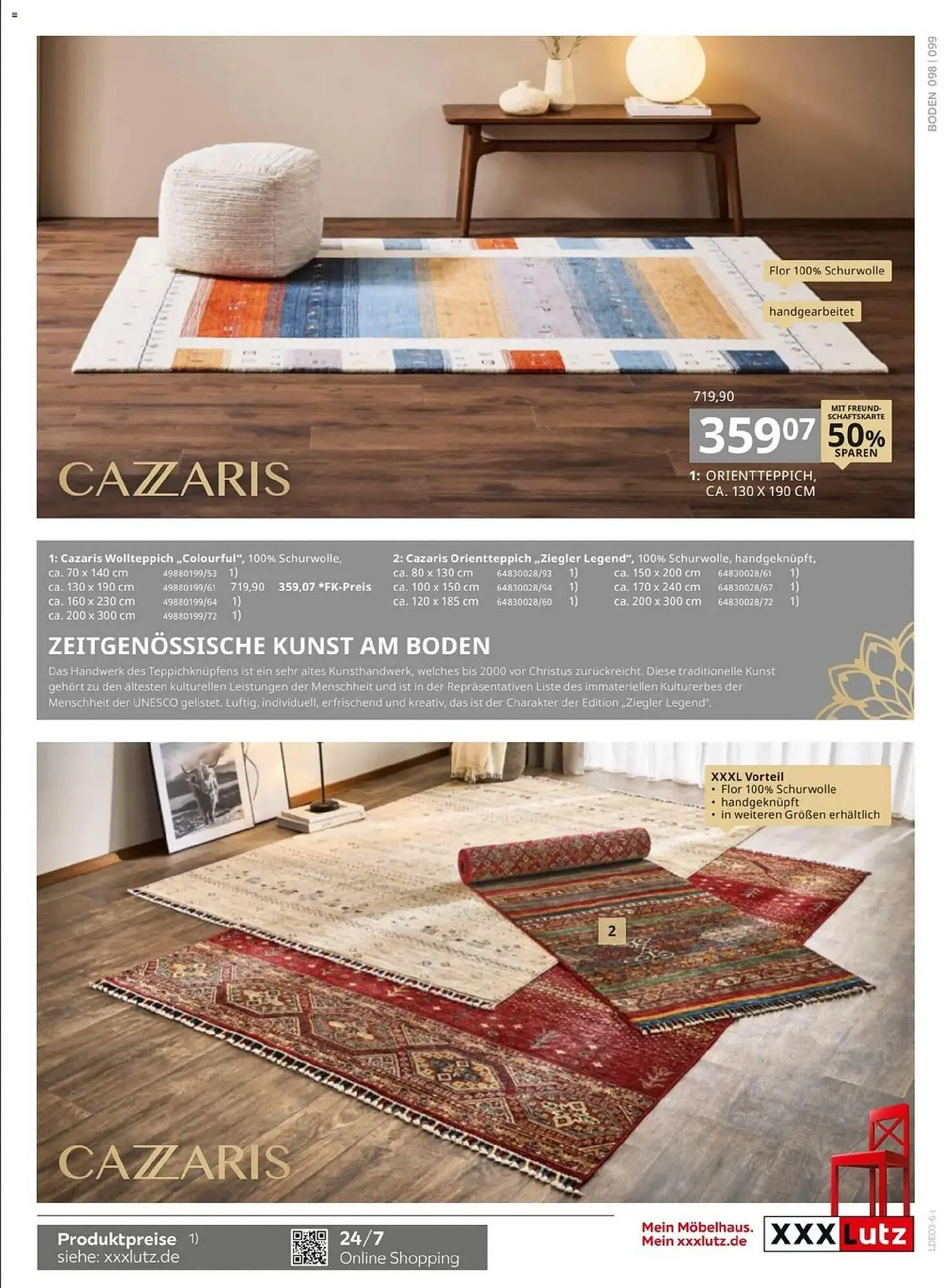 XXXLutz Magazin von 1. März bis 31. August 2026 - Prospekt seite 99