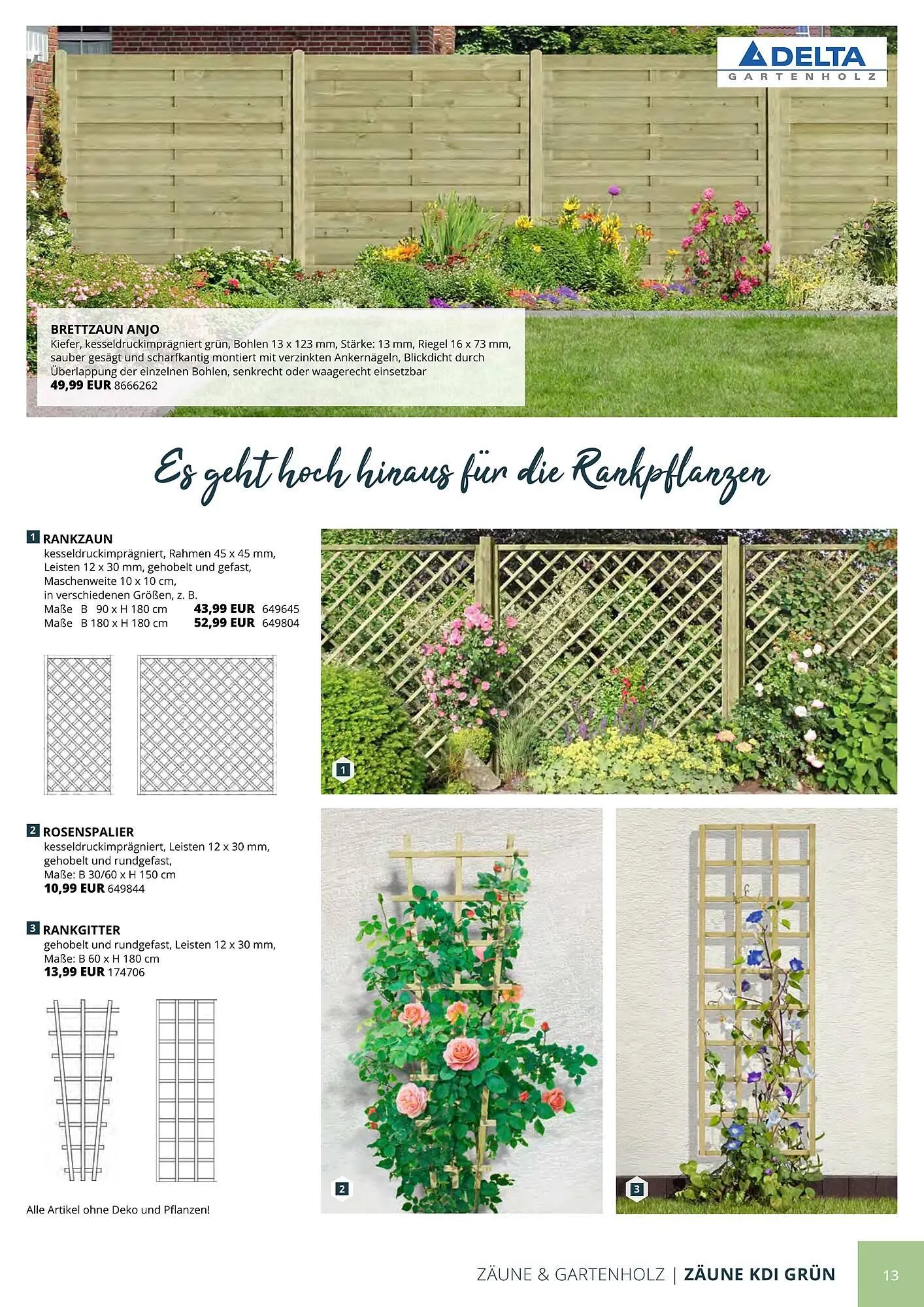 BBM Baumarkt Prospekt von 20. April bis 31. Dezember 2025 - Prospekt seite 13