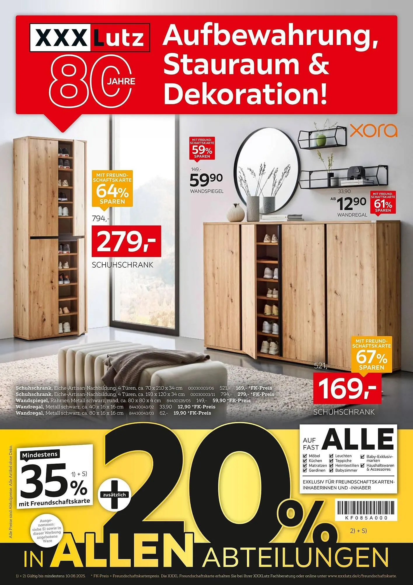 XXXLutz Prospekt von 28. Juli bis 10. August 2025 - Prospekt seite 1