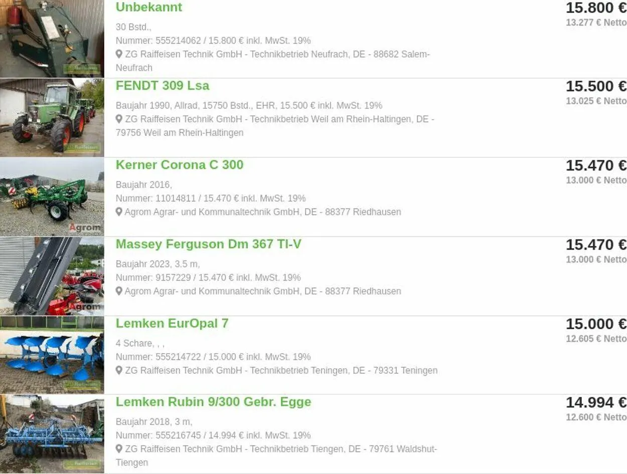 ZG Raiffeisen Aktueller Prospekt von 7. April bis 16. April 2025 - Prospekt seite 19