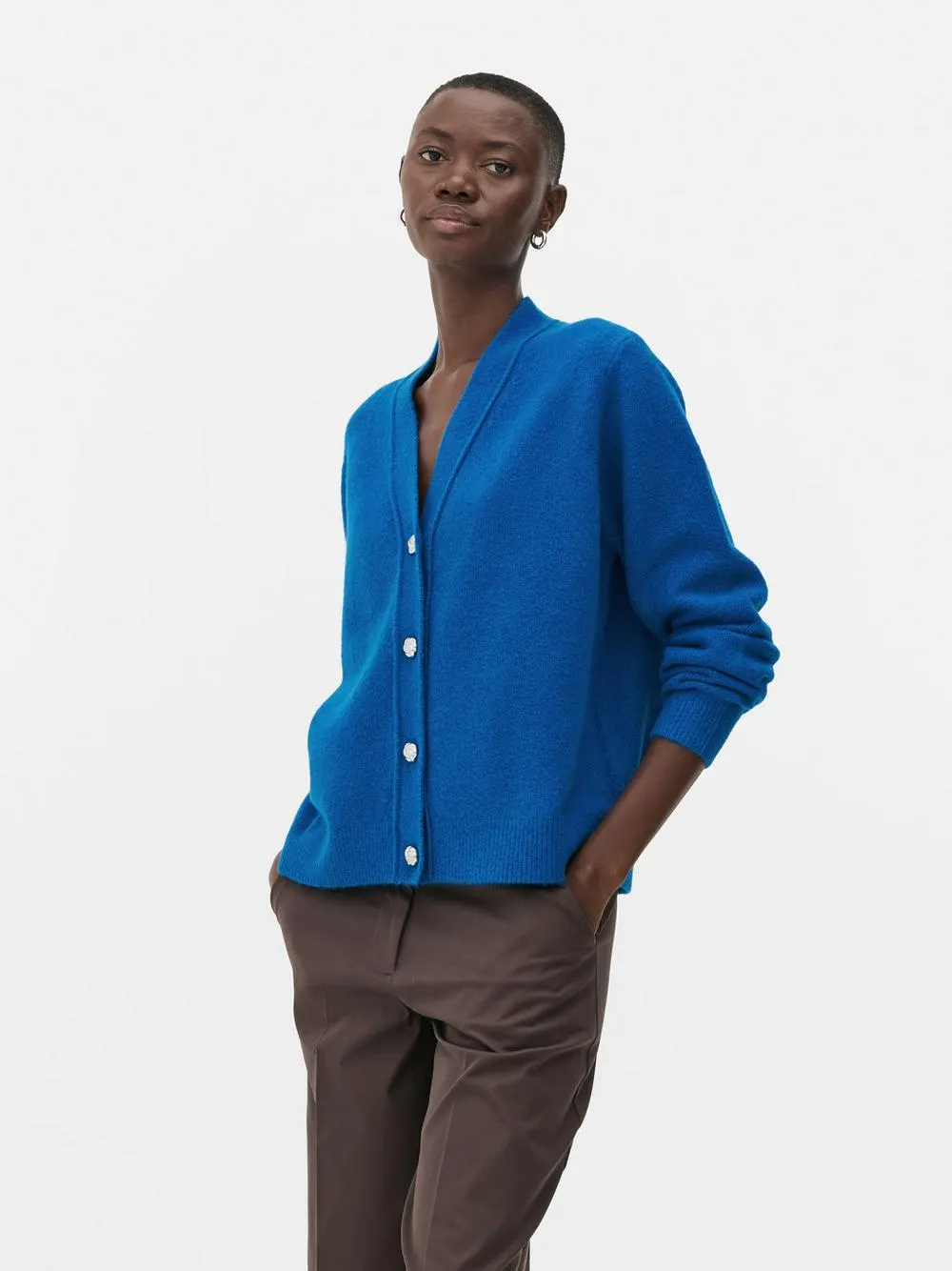 Lässiger Boyfriend-Cardigan