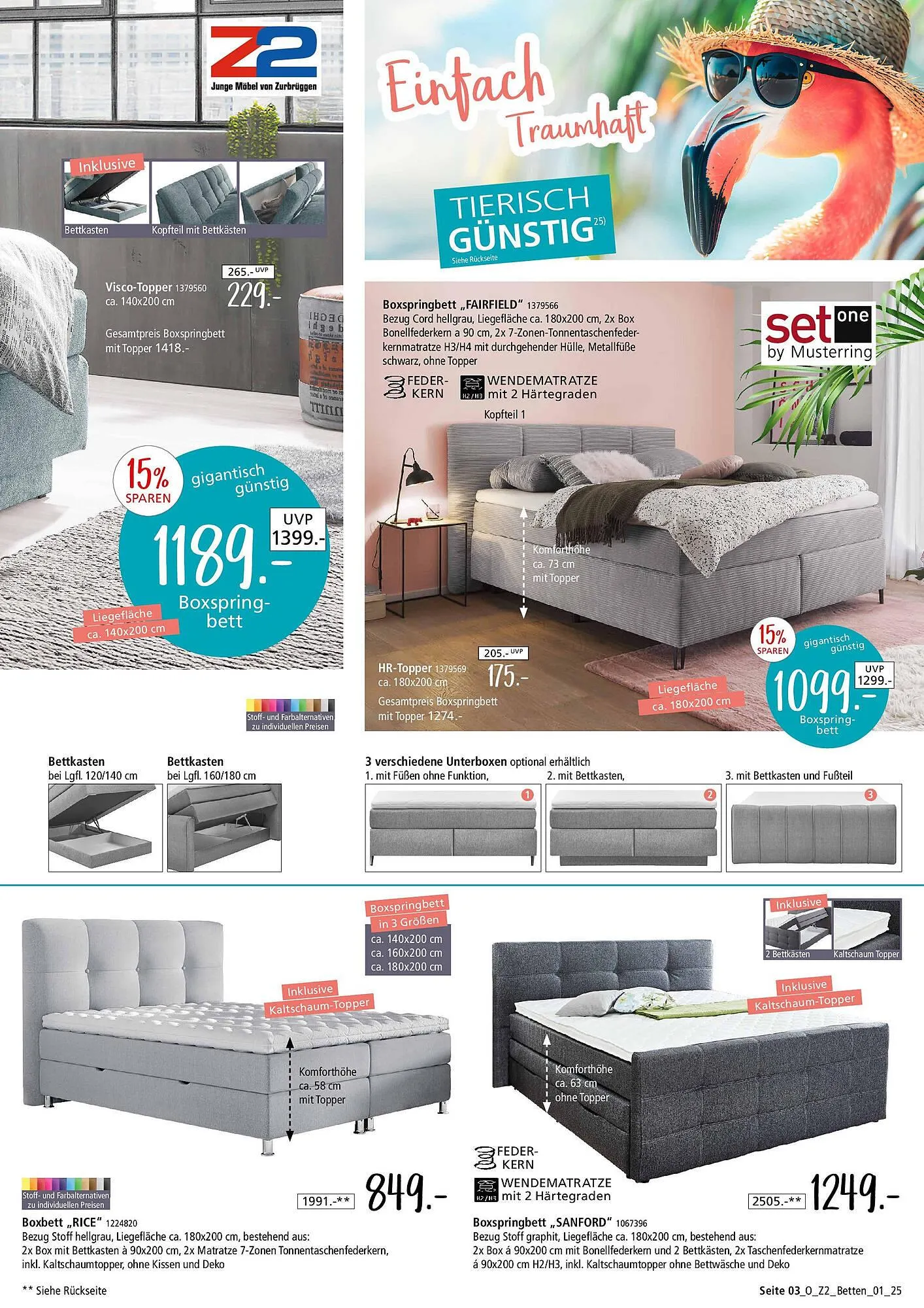 Zurbrüggen Prospekt von 14. April bis 27. April 2025 - Prospekt seite 3