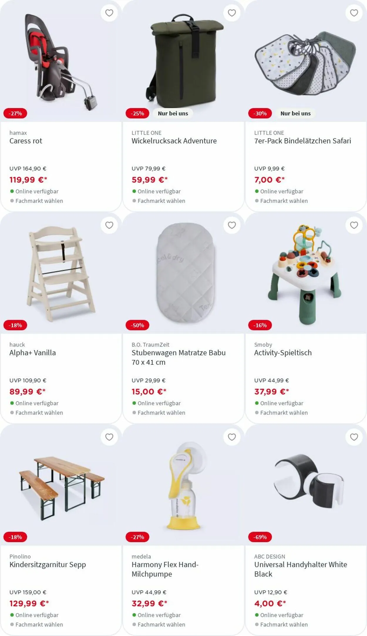 BabyOne Aktueller Prospekt von 7. April bis 13. April 2025 - Prospekt seite 56