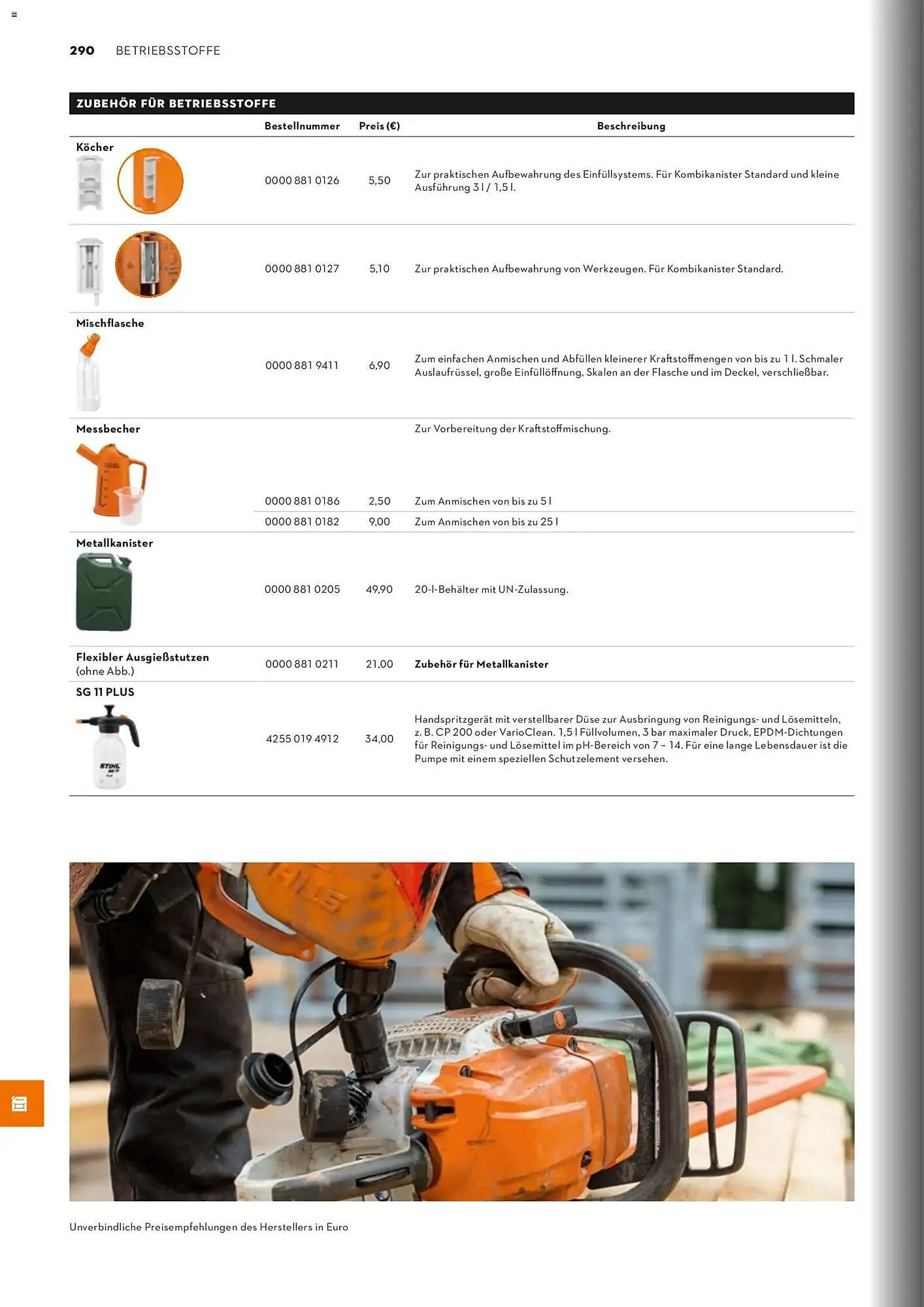 STIHL Prospekt von 1. Januar bis 31. Dezember 2026 - Prospekt seite 290